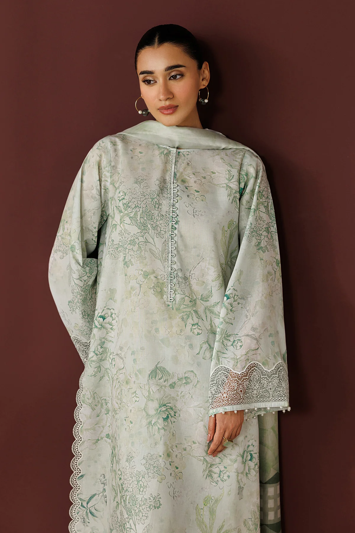 DIGITAL PRINTED LAWN PR- 1262 - Image 4