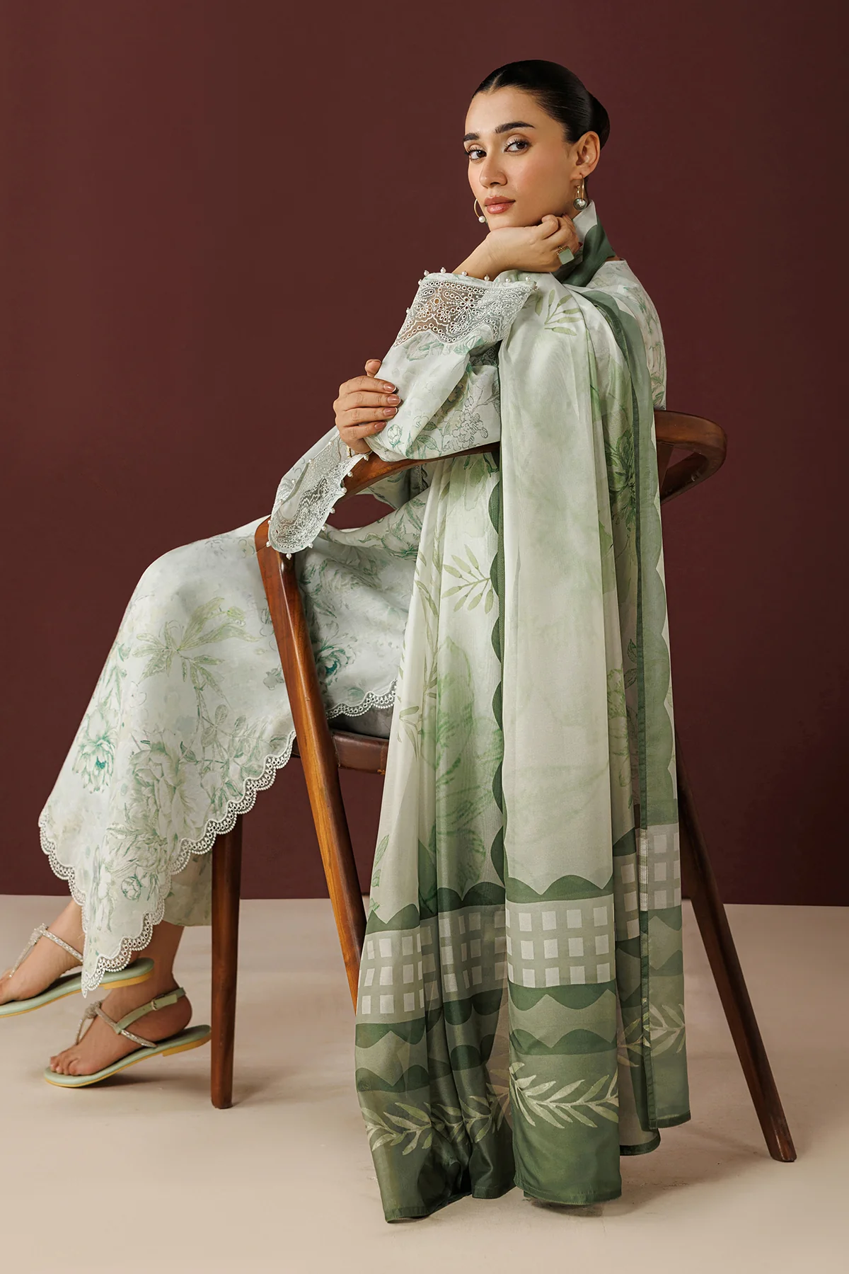DIGITAL PRINTED LAWN PR- 1262 - Image 5