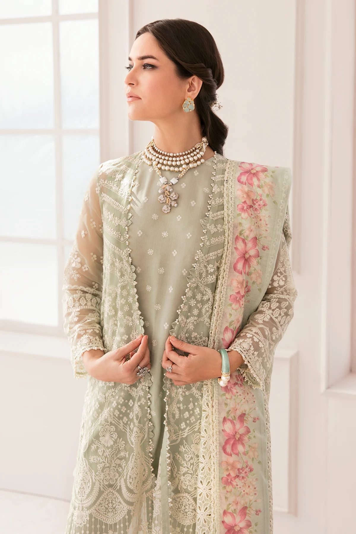 EMBROIDERED CHIFFON CH11-01 STITCHED - Image 10