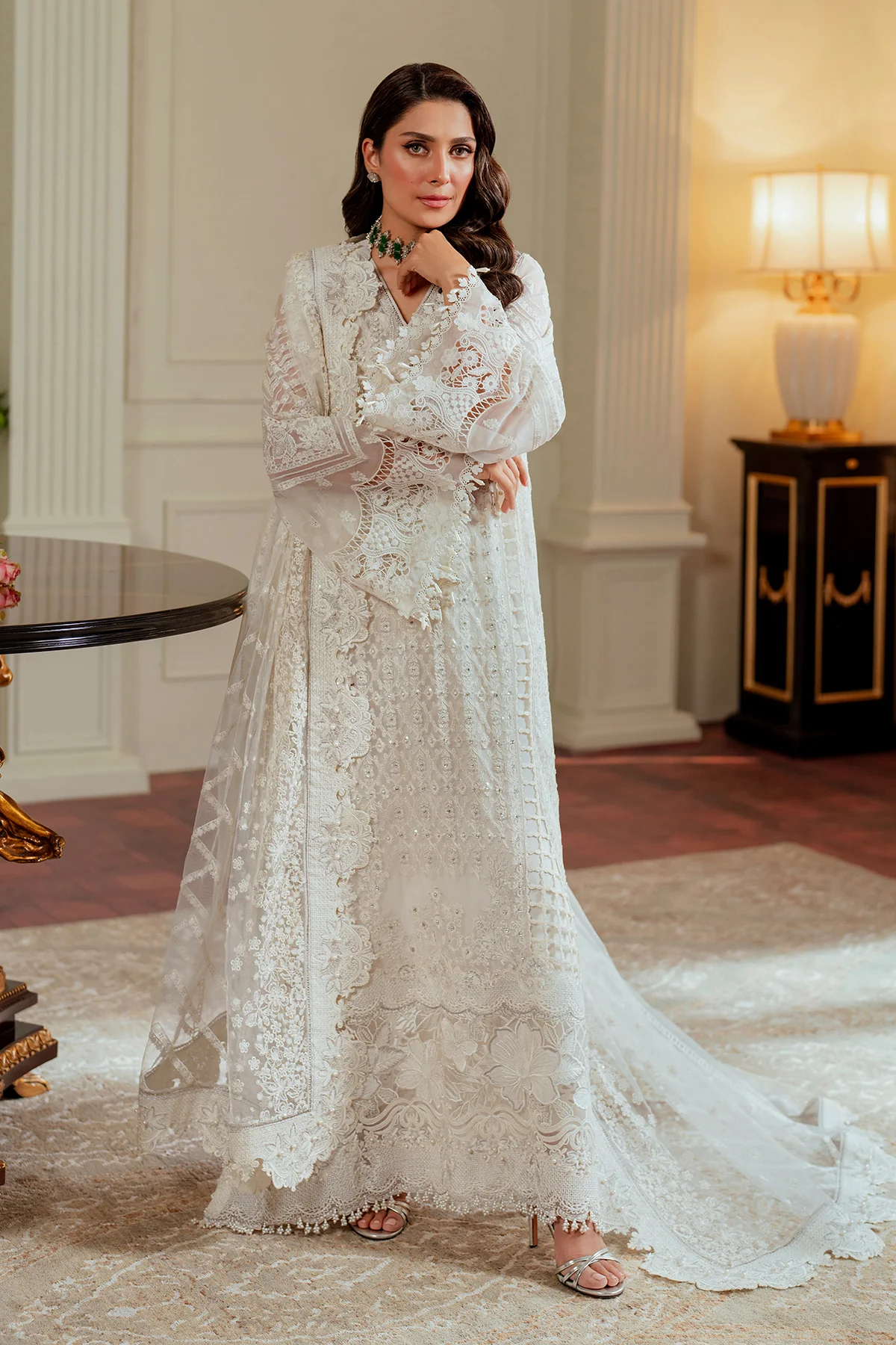 EMBROIDERED CHIFFON CH13-02 STITCHED - Image 14