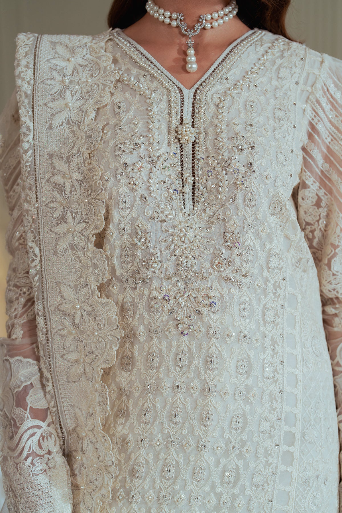 EMBROIDERED CHIFFON CH13-02 STITCHED - Image 18