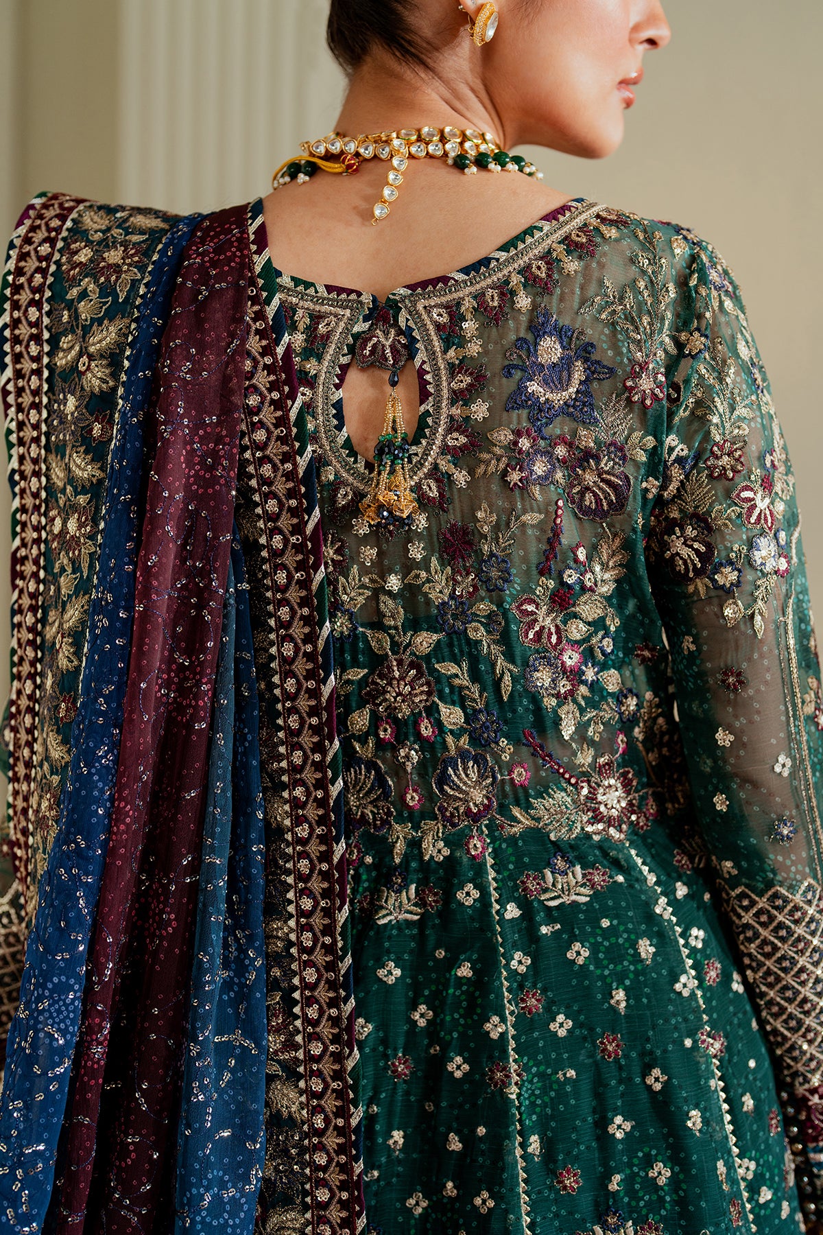 EMBROIDERED CHIFFON CH13-03 STITCHED - Image 19