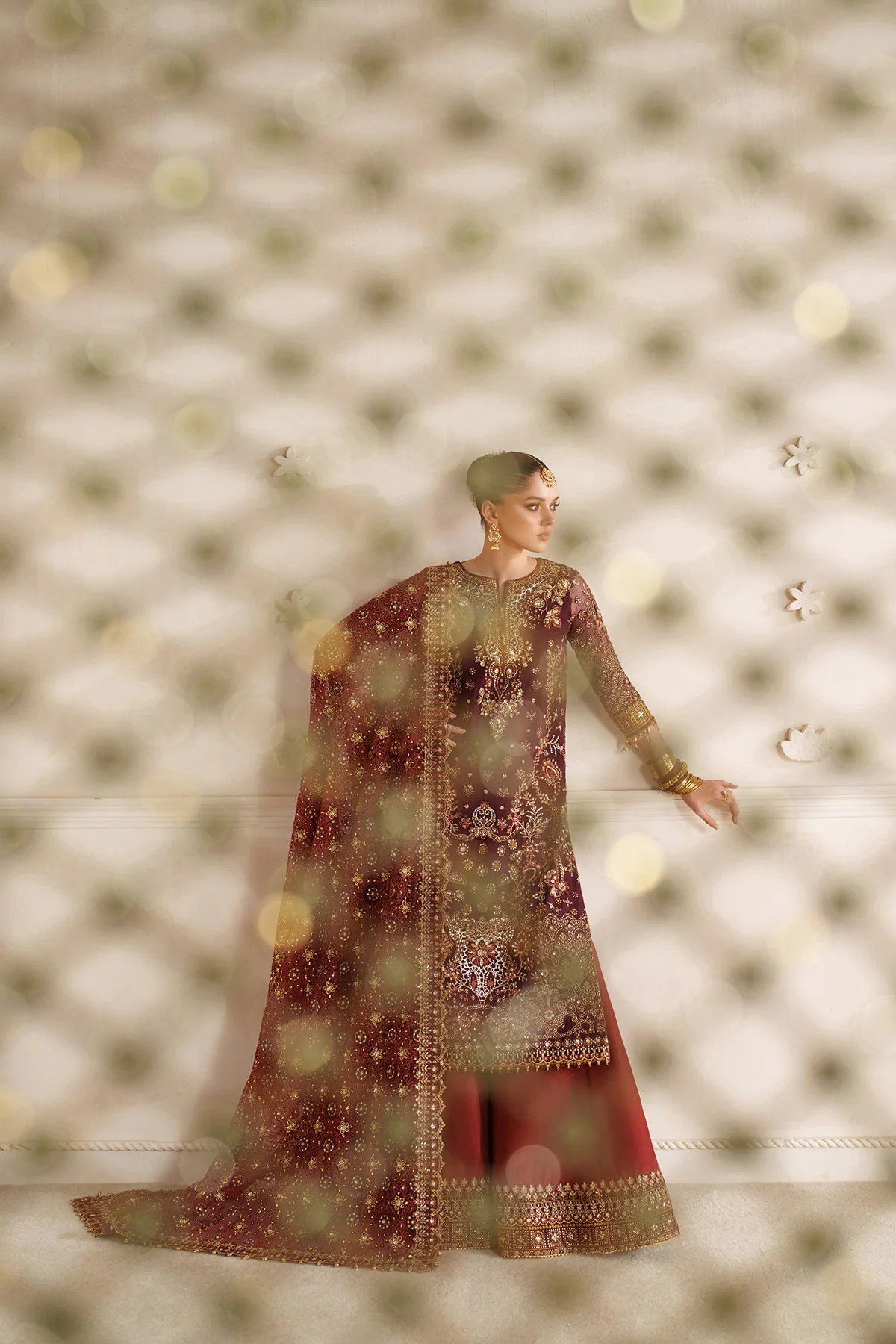 EMBROIDERED CHIFFON CH14-07 STITCHED - Image 18