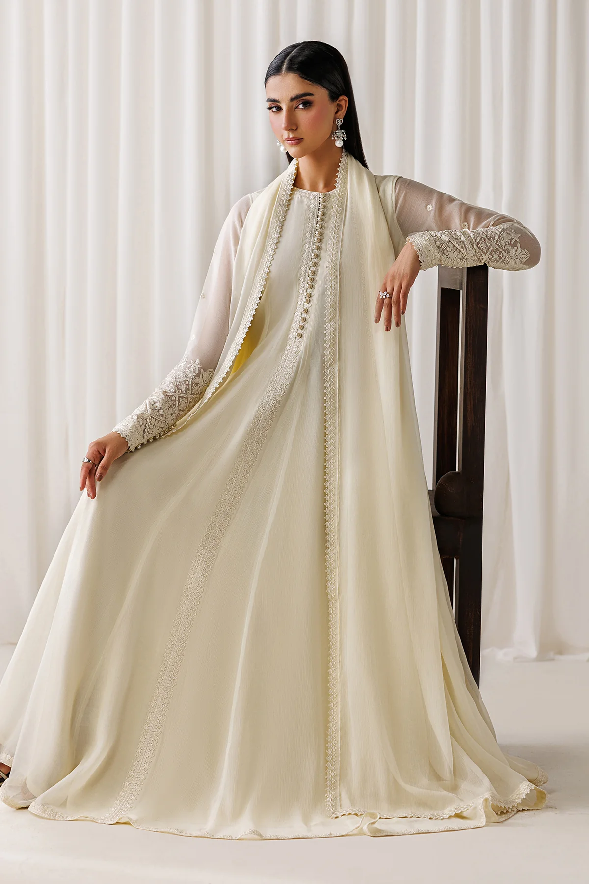 EMBROIDERED CHIFFON EN-1297 - Image 6