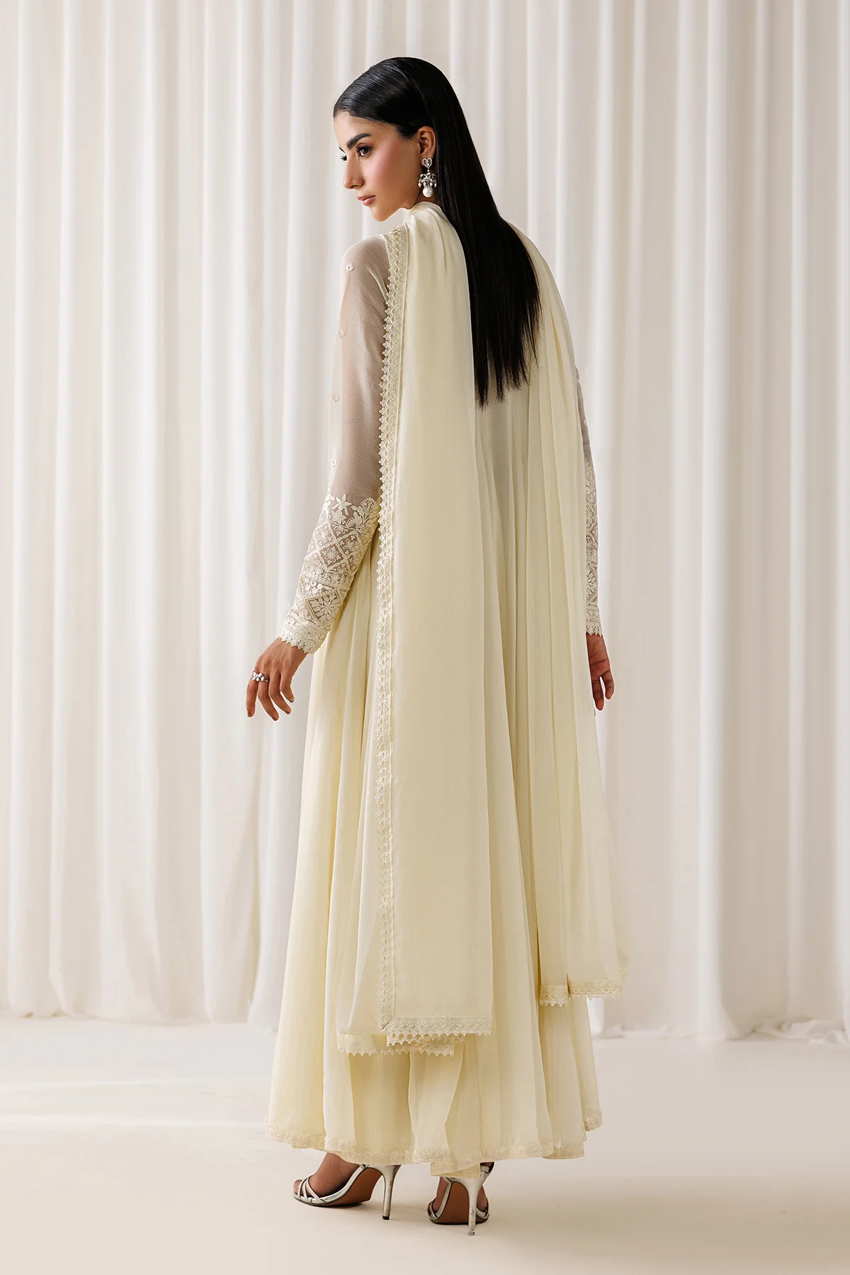 EMBROIDERED CHIFFON EN-1297 - Image 9