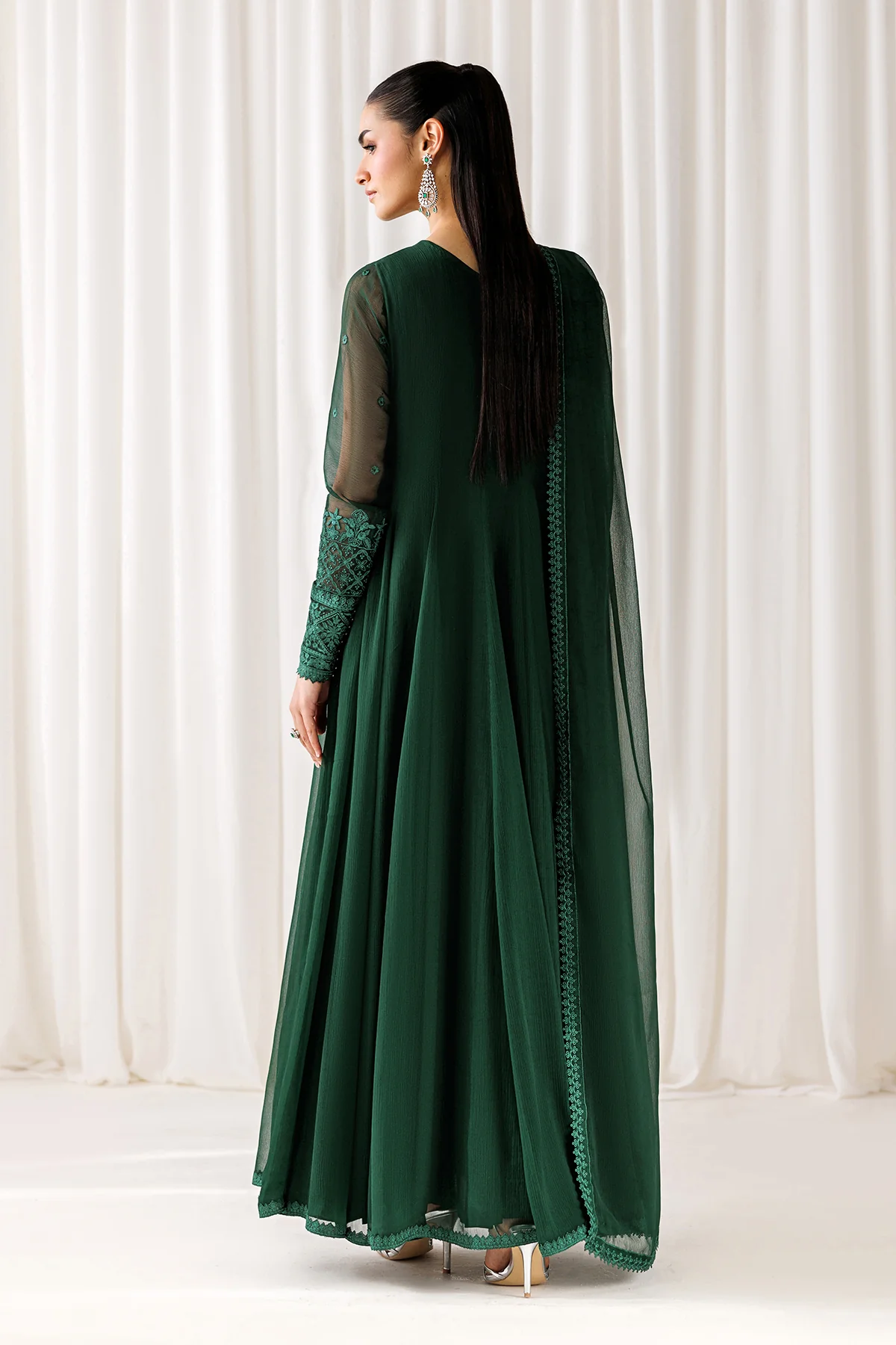 EMBROIDERED CHIFFON EN-1298 - Image 2