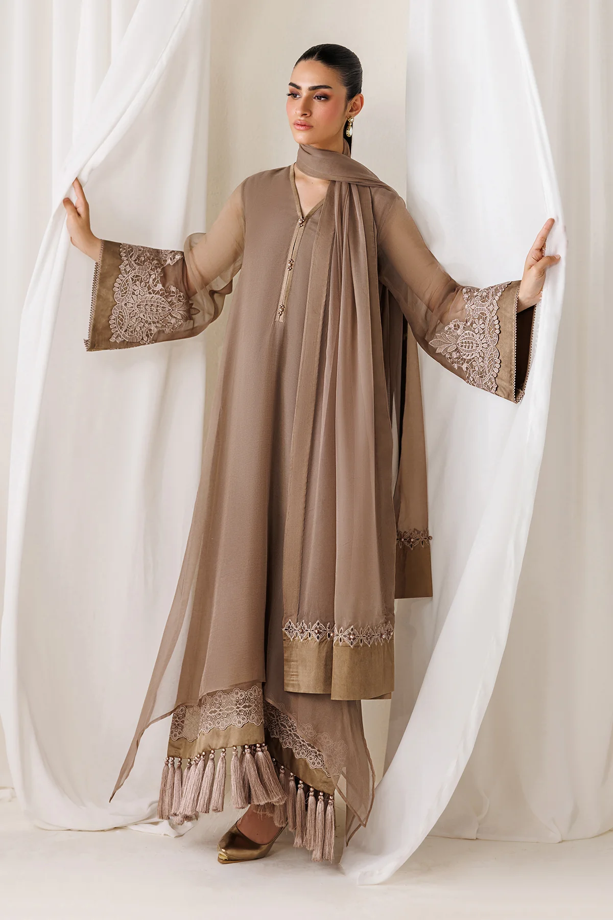 EMBROIDERED CHIFFON EN-1302 - Image 6