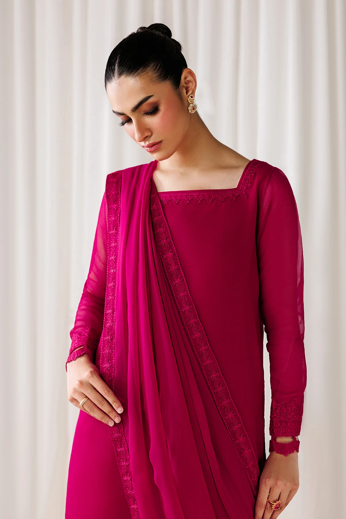 EMBROIDERED CHIFFON EN-1307 - Image 3