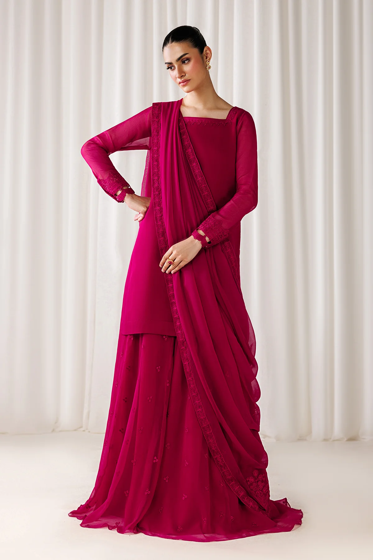 EMBROIDERED CHIFFON EN-1307 - Image 9