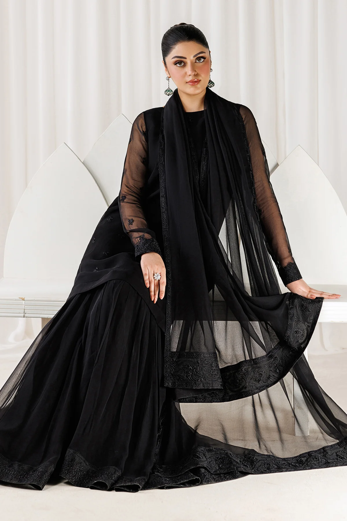 EMBROIDERED CHIFFON EN-1310 - Image 5