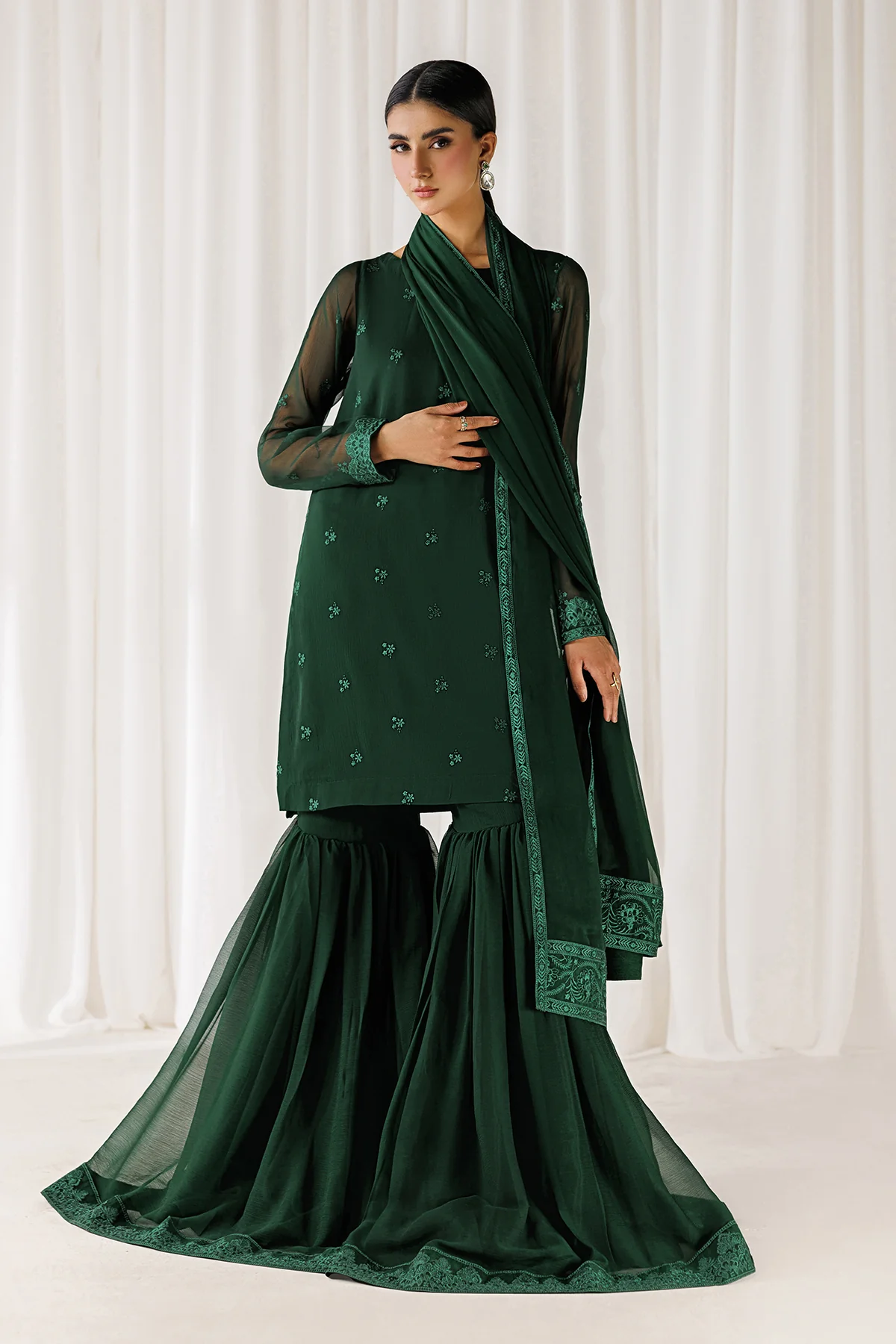 EMBROIDERED CHIFFON EN-1311 - Image 7