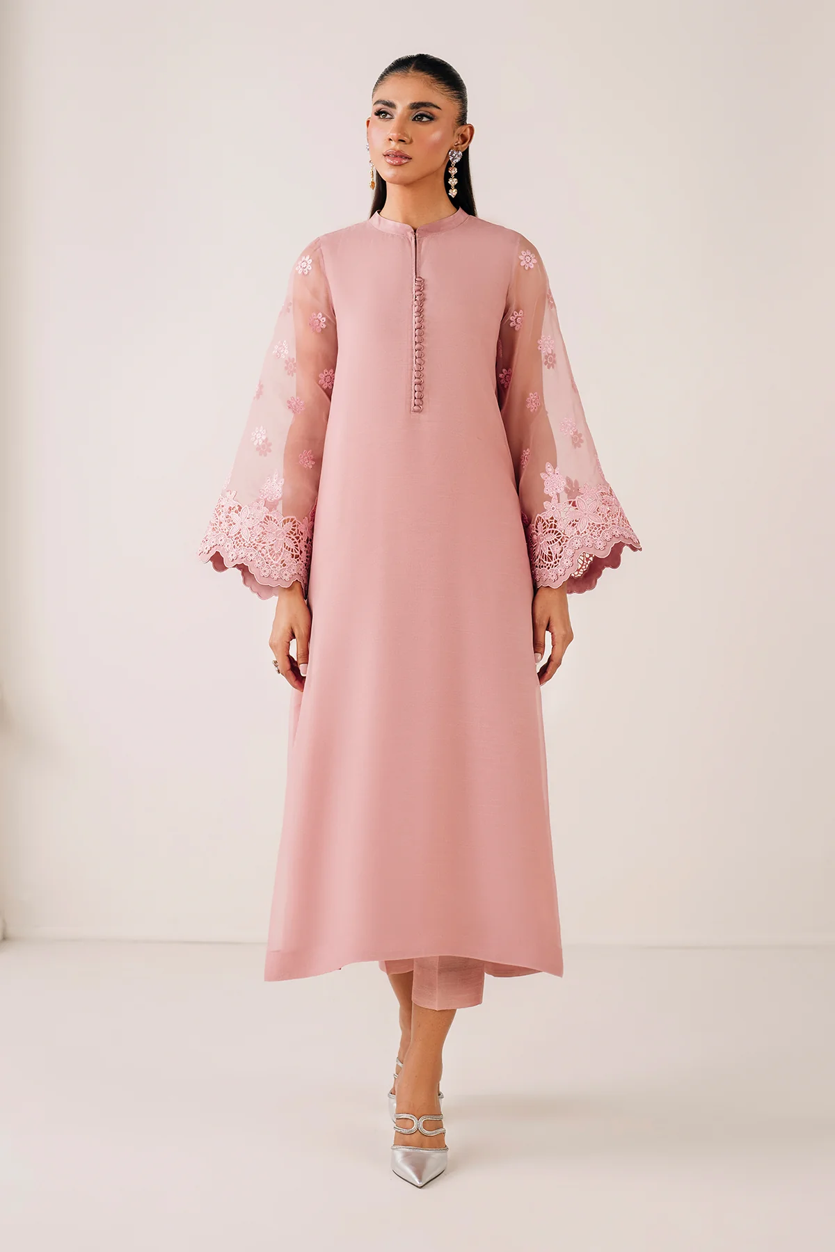 EMBROIDERED CHIFFON PR-1131