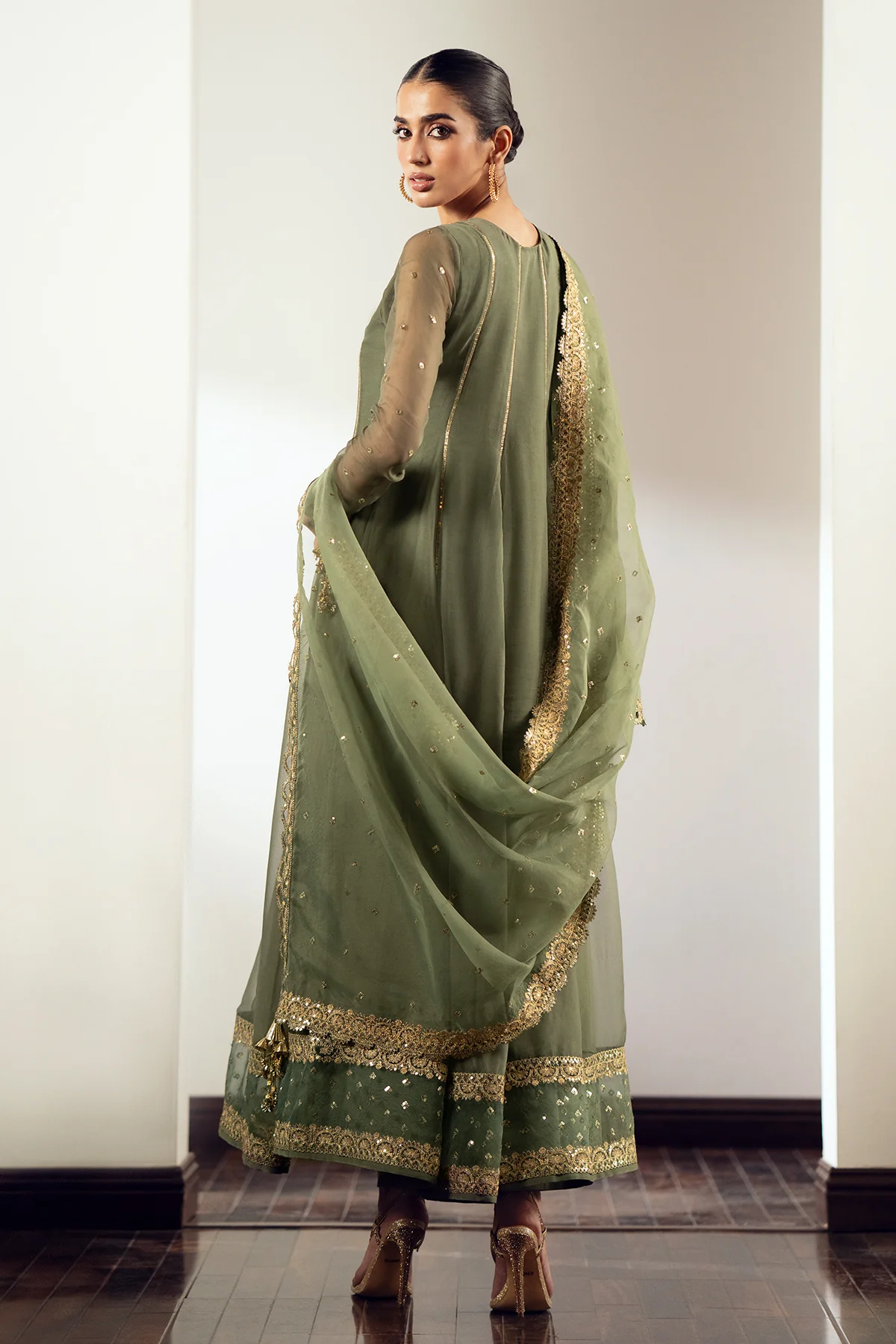 EMBROIDERED CHIFFON PR-897 - Image 2