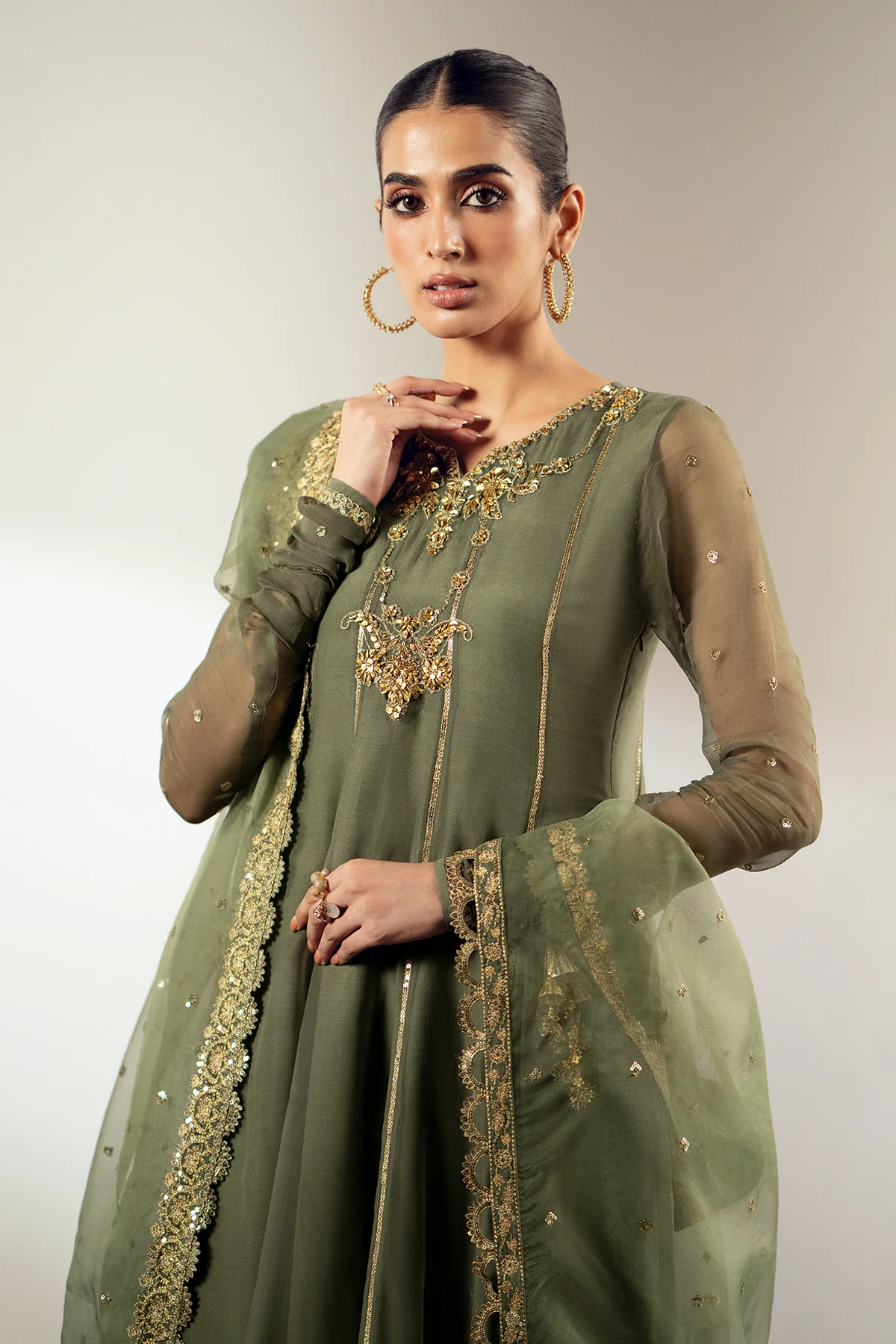 EMBROIDERED CHIFFON PR-897 - Image 5