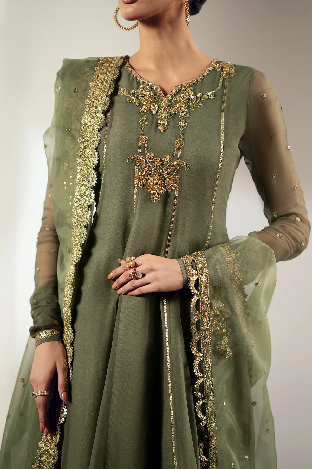 EMBROIDERED CHIFFON PR-897 - Image 6