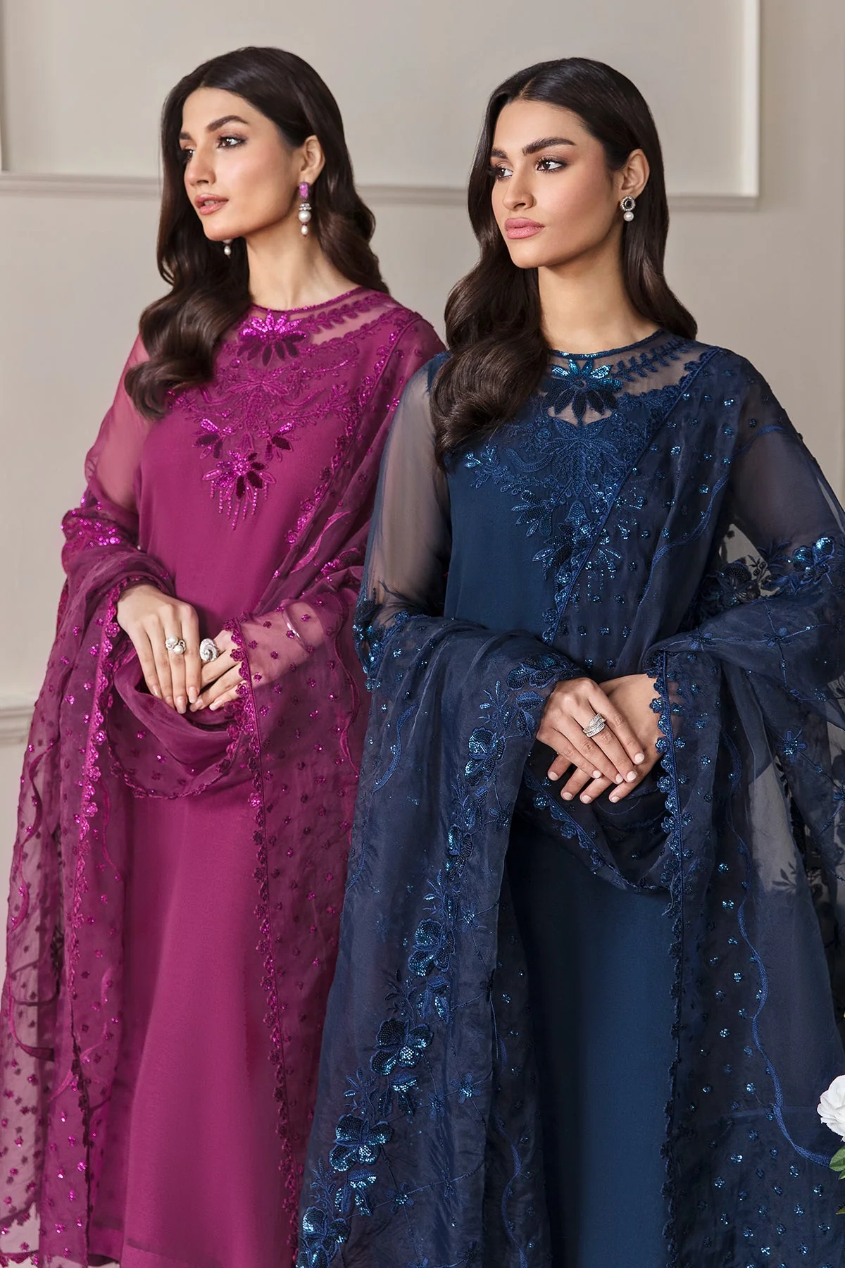EMBROIDERED CHIFFON SF-292 - Image 5
