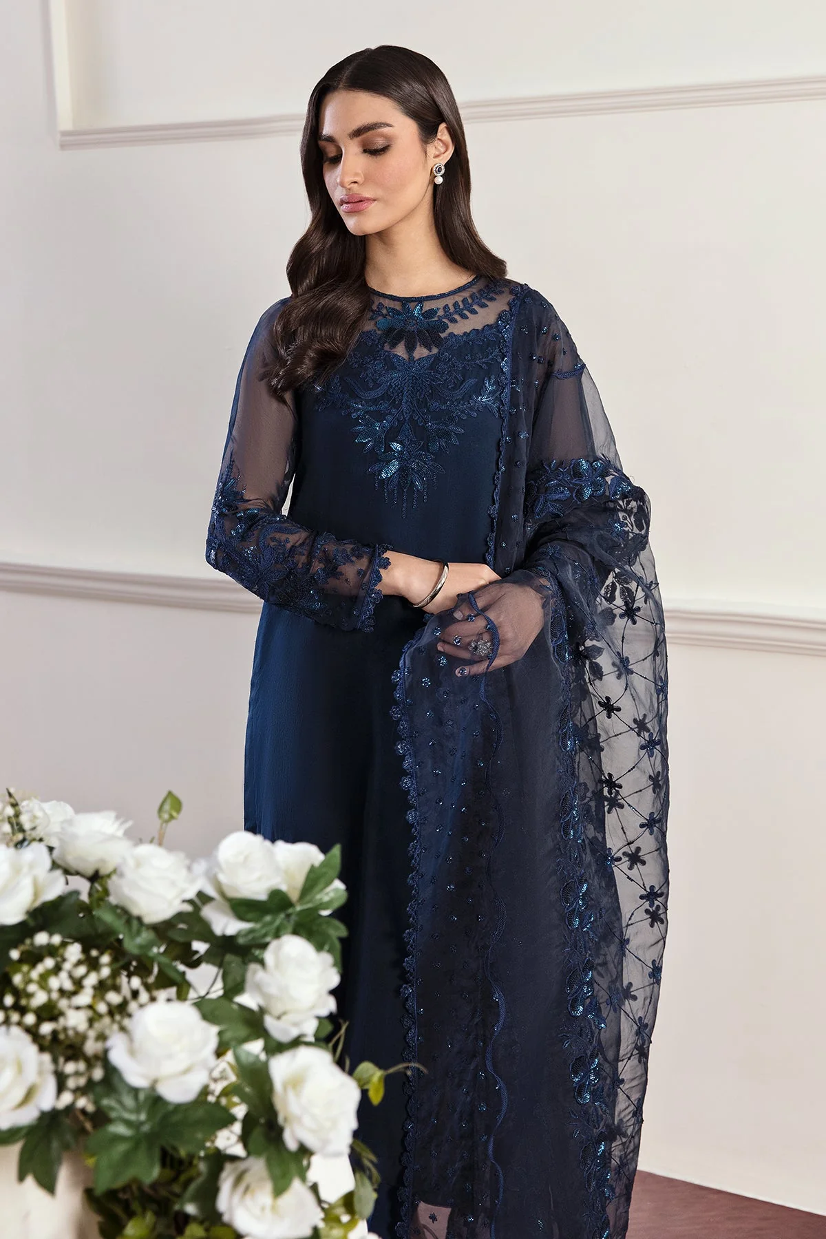EMBROIDERED CHIFFON SF-292 - Image 6