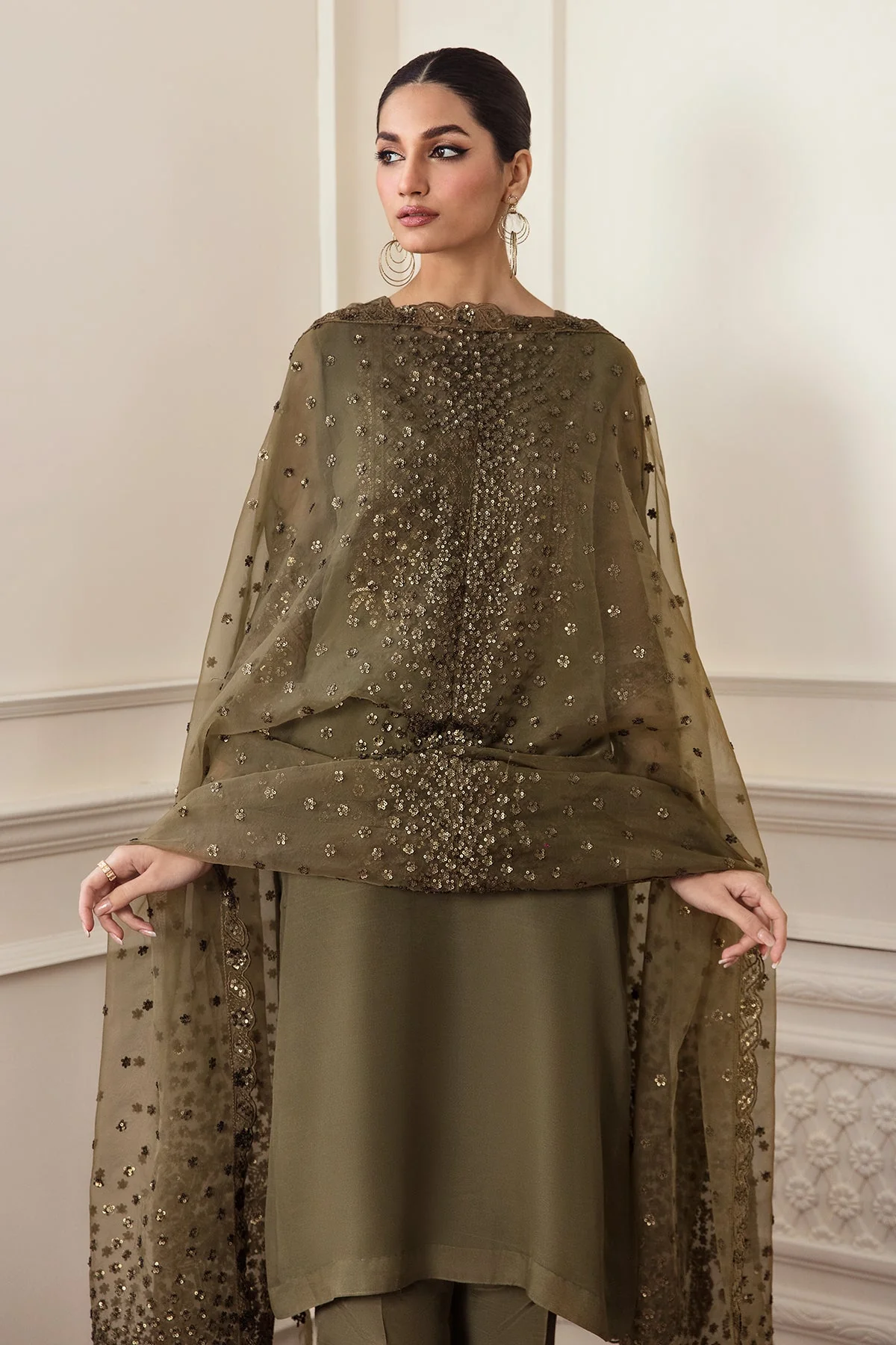 EMBROIDERED CHIFFON SF-295 - Image 2