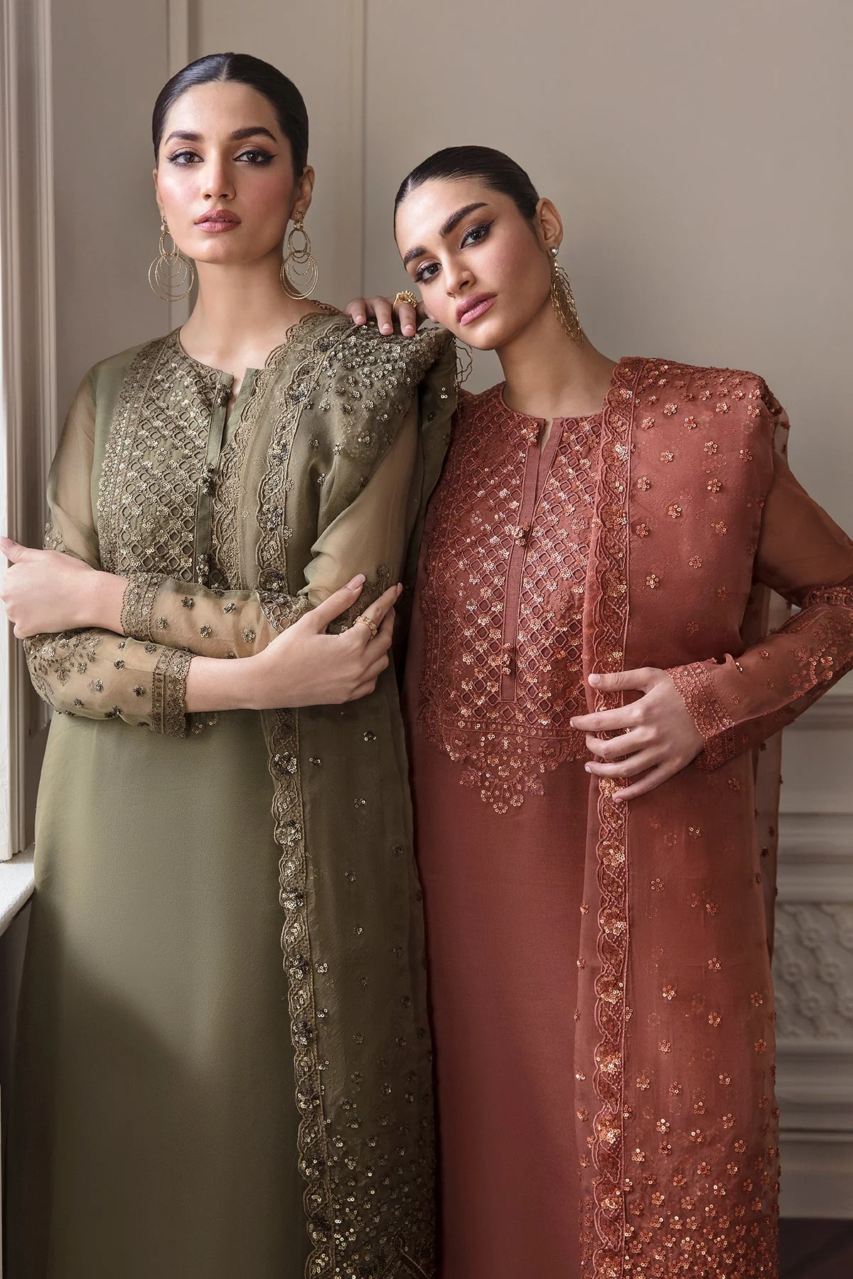 EMBROIDERED CHIFFON SF-295 - Image 5