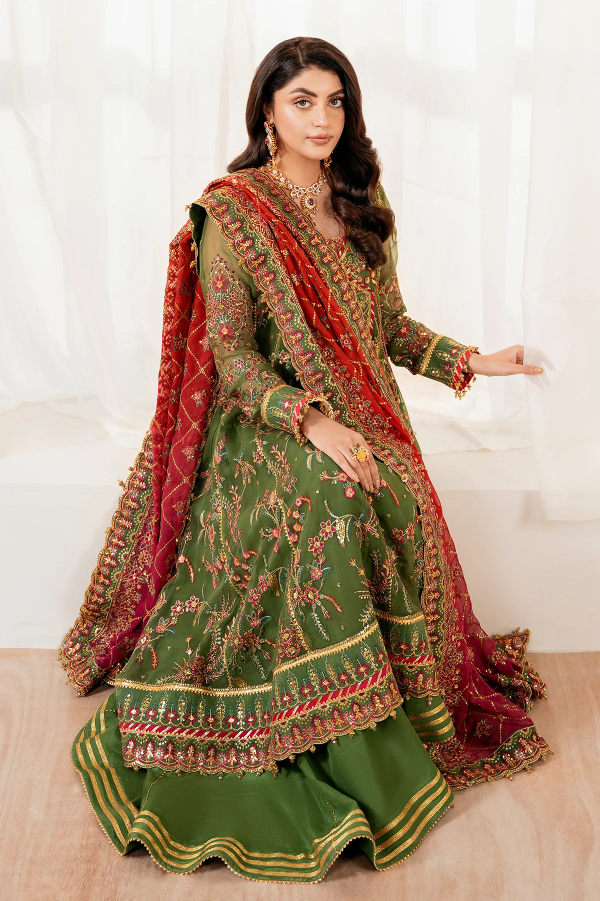 EMBROIDERED CHIFFON SF-4037 - Image 3