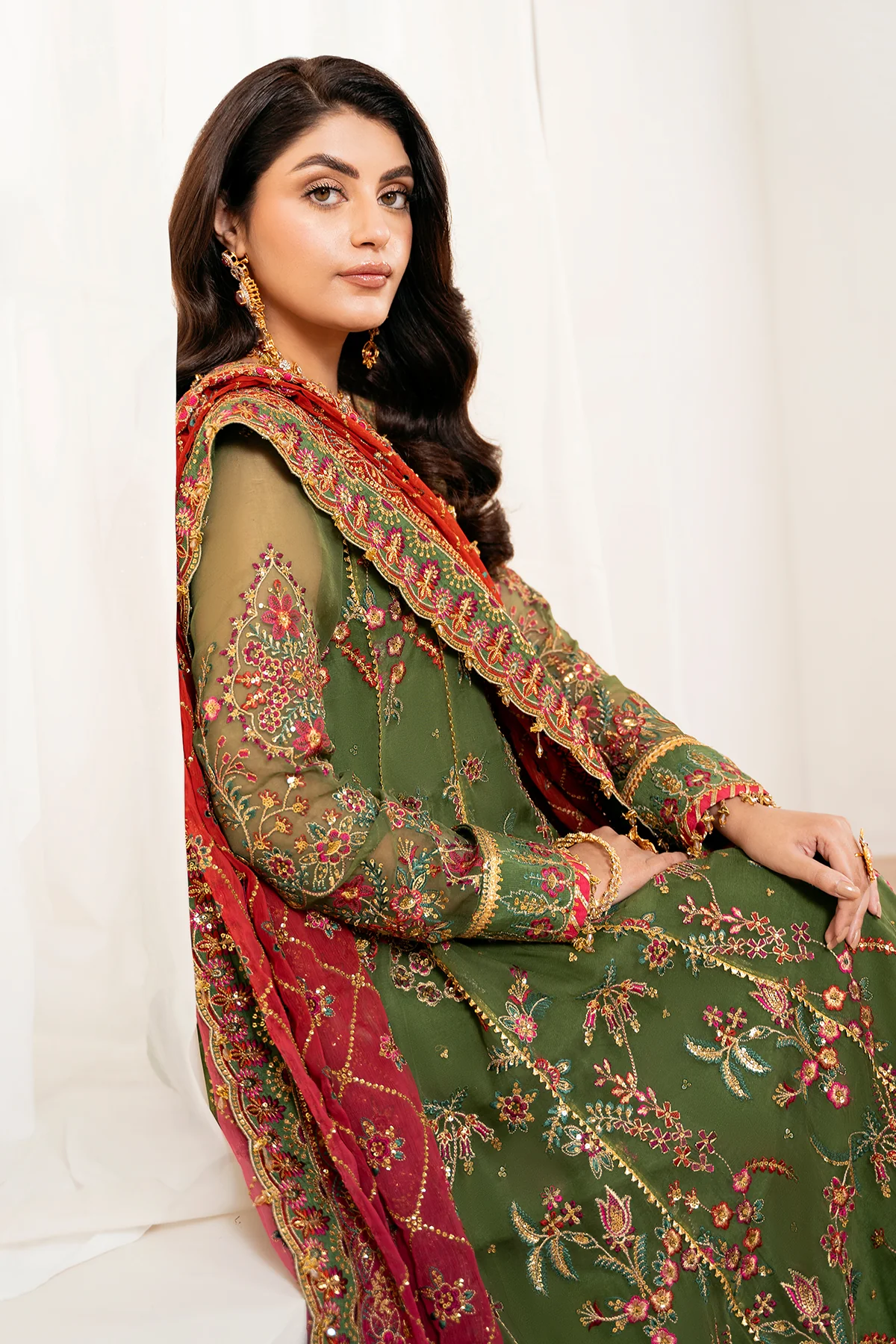 EMBROIDERED CHIFFON SF-4037 - Image 4