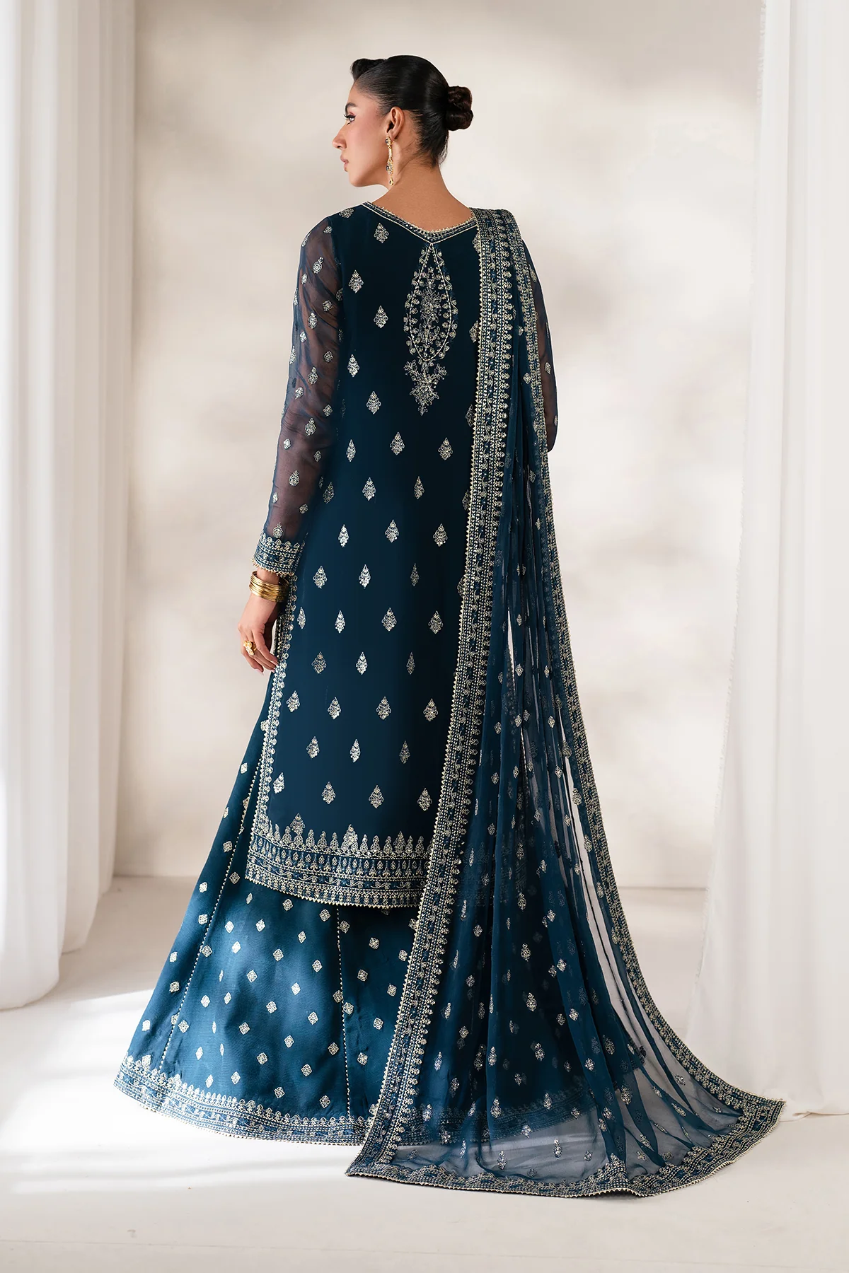 EMBROIDERED CHIFFON SF-4142 - Image 2