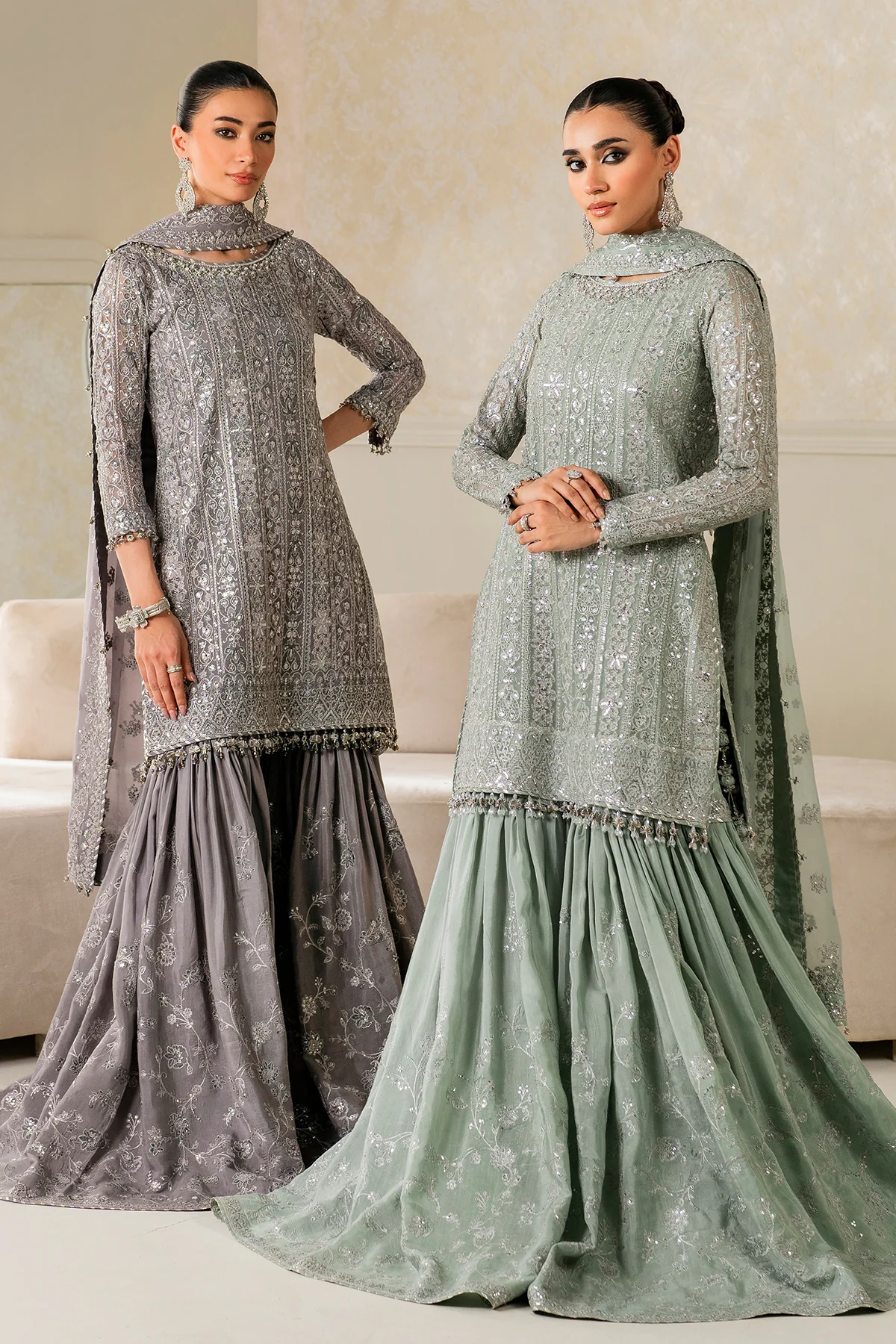 EMBROIDERED CHIFFON SF-4160 - Image 9