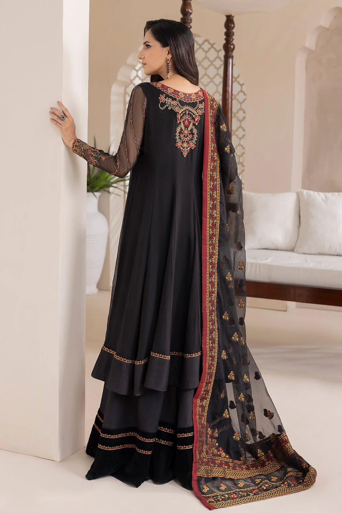 EMBROIDERED CHIFFON SF-417 - Image 3