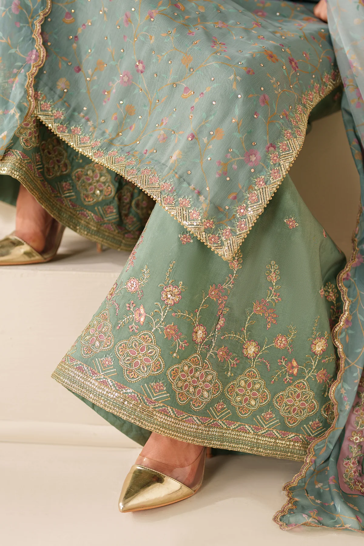 EMBROIDERED CHIFFON UF-4278 - Image 5