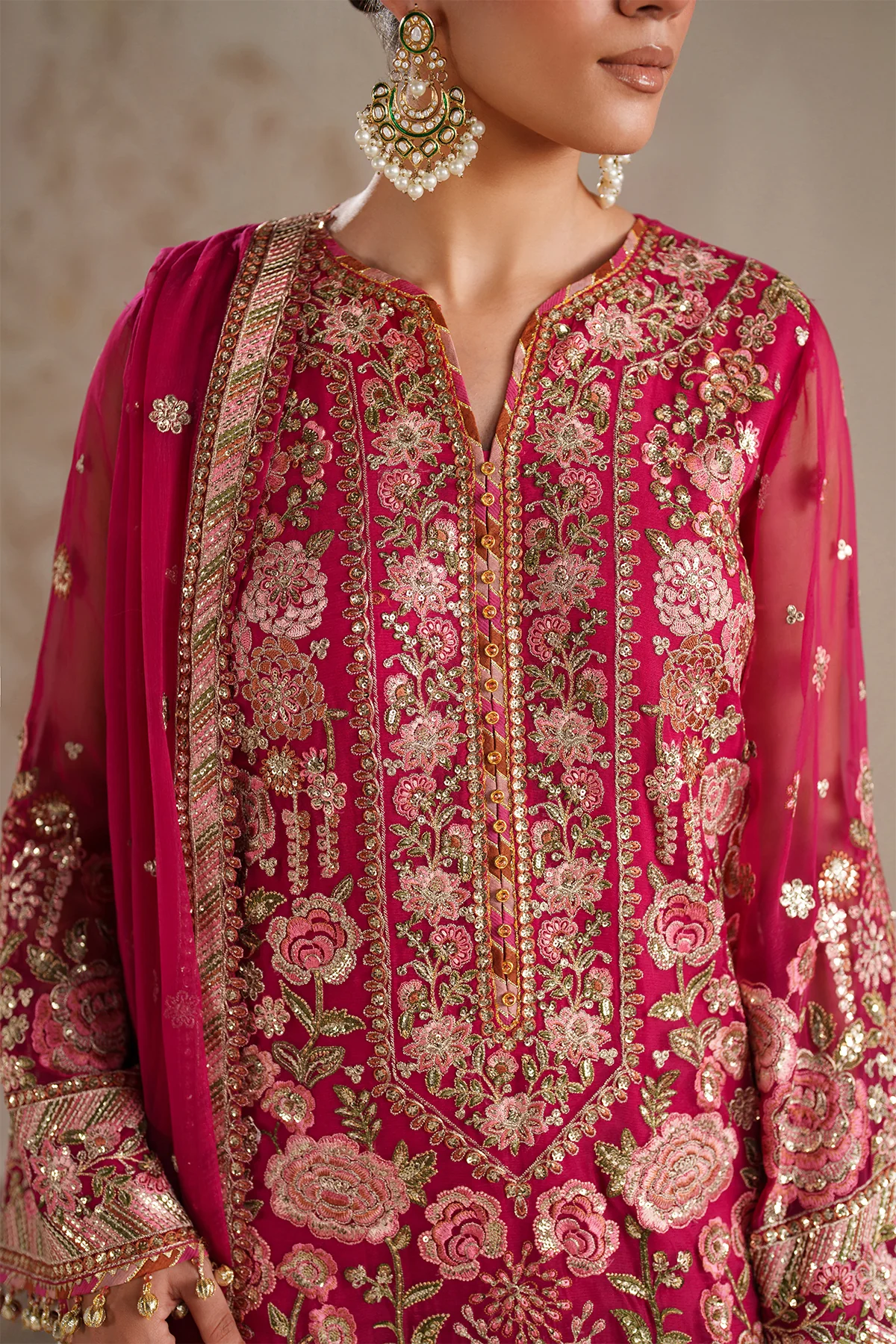 EMBROIDERED CHIFFON SF-4363 - Image 3