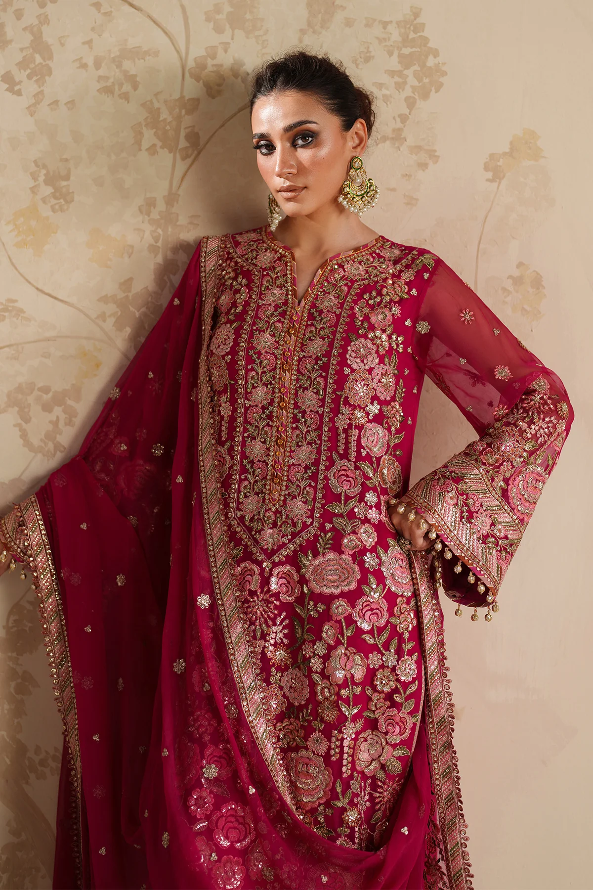 EMBROIDERED CHIFFON SF-4363 - Image 6