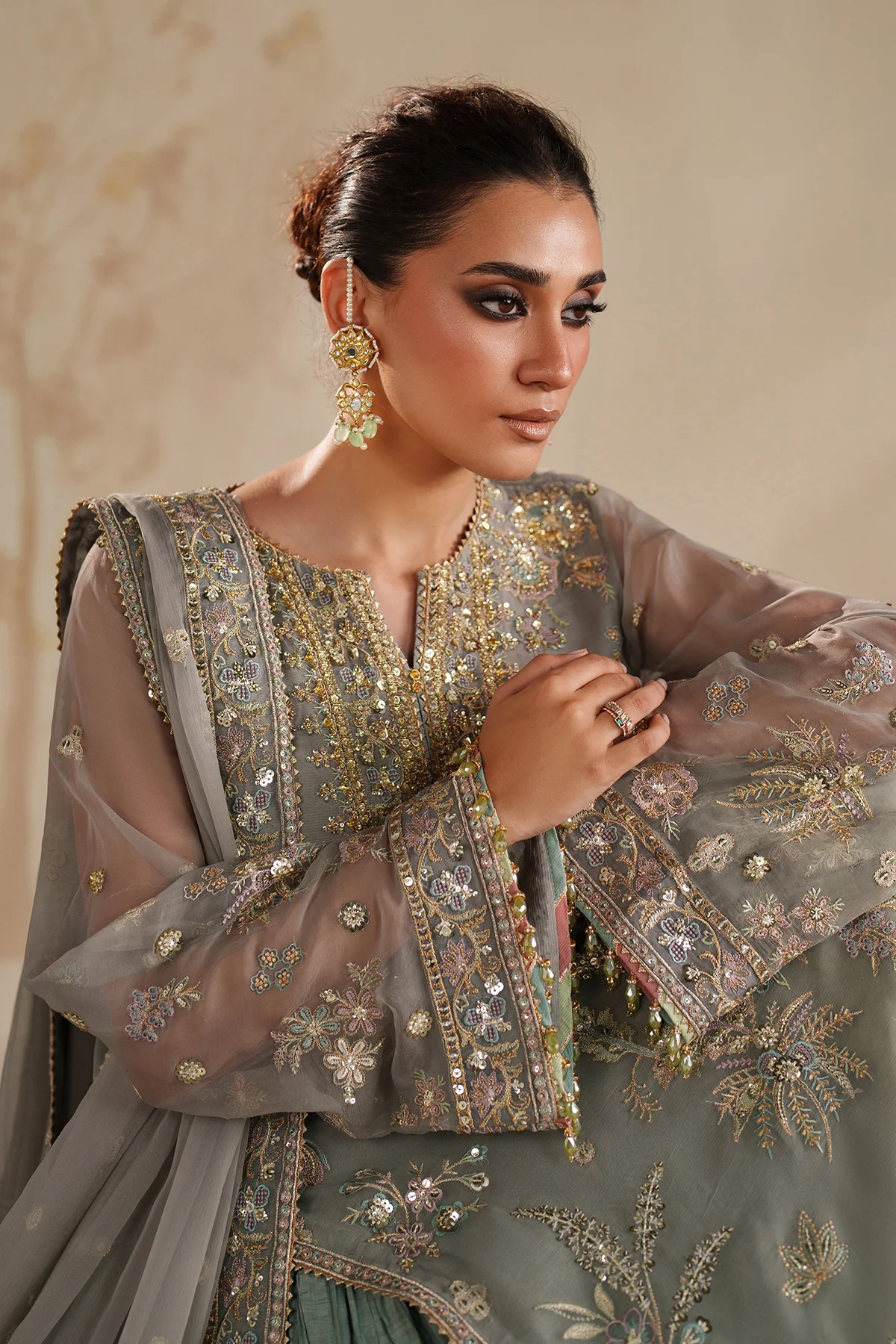 EMBROIDERED CHIFFON SF-4364 - Image 4