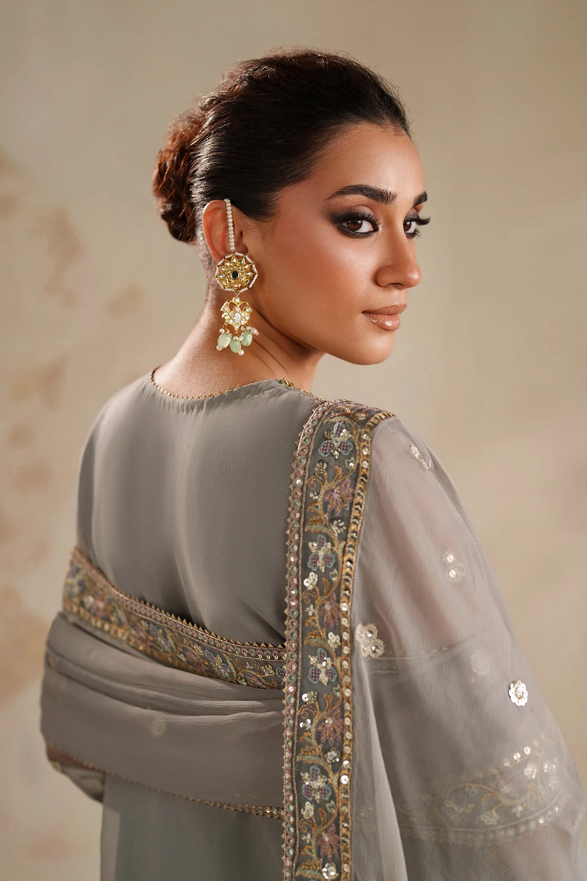 EMBROIDERED CHIFFON SF-4364 - Image 6