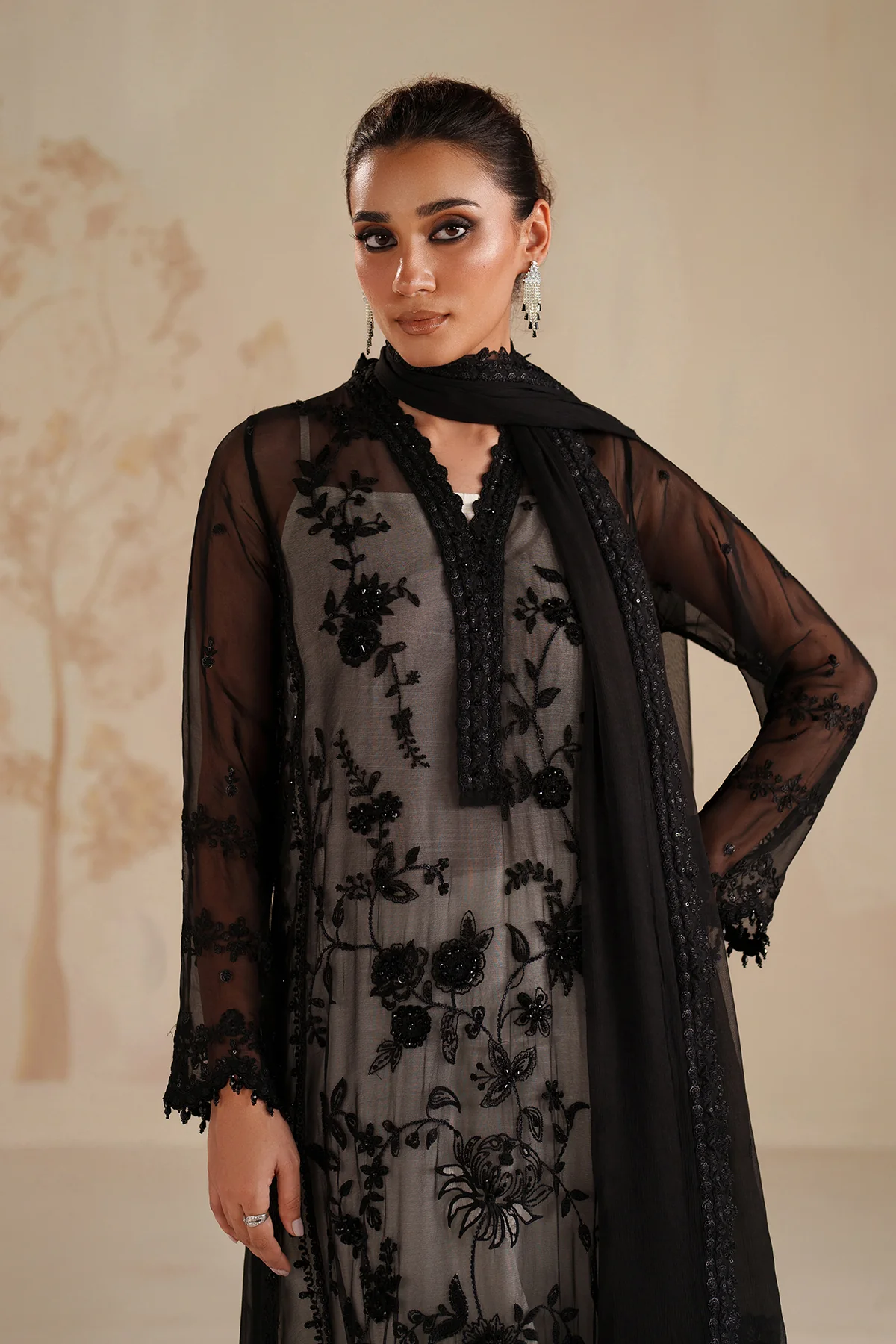 EMBROIDERED CHIFFON SF-4365 - Image 6