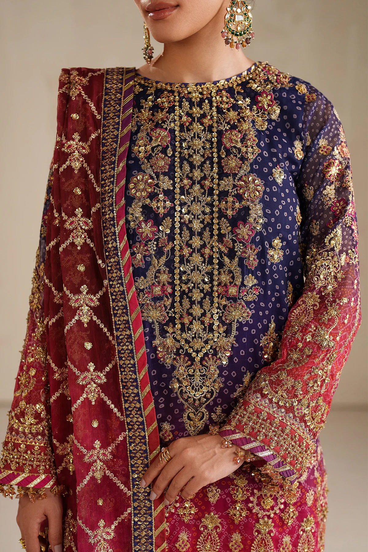EMBROIDERED CHIFFON SF-4369 - Image 3