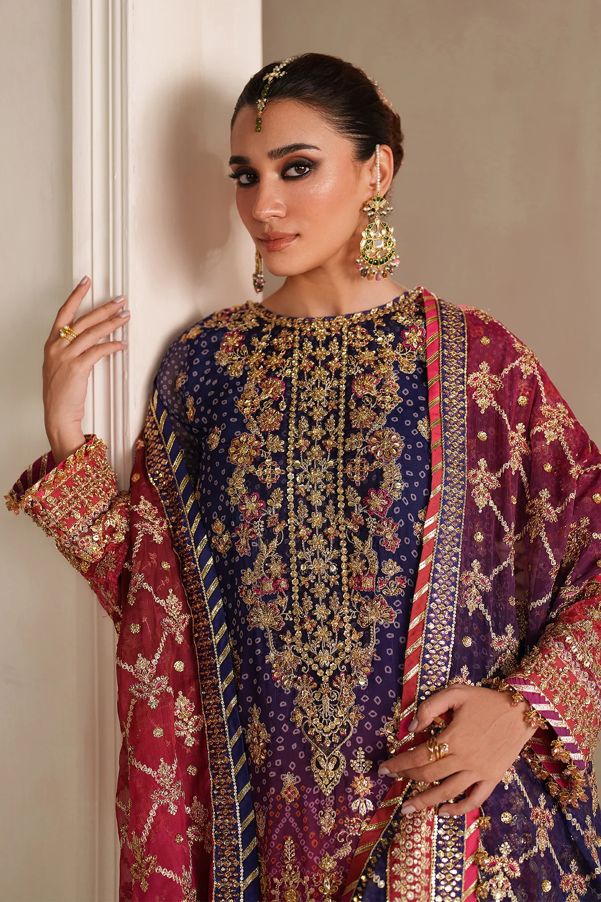 EMBROIDERED CHIFFON SF-4369 - Image 5