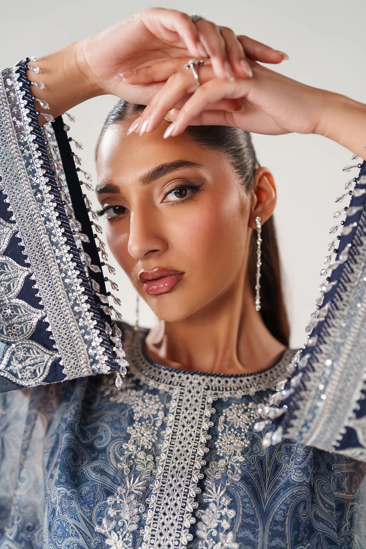 EMBROIDERED CHIFFON SF-4387 - Image 3