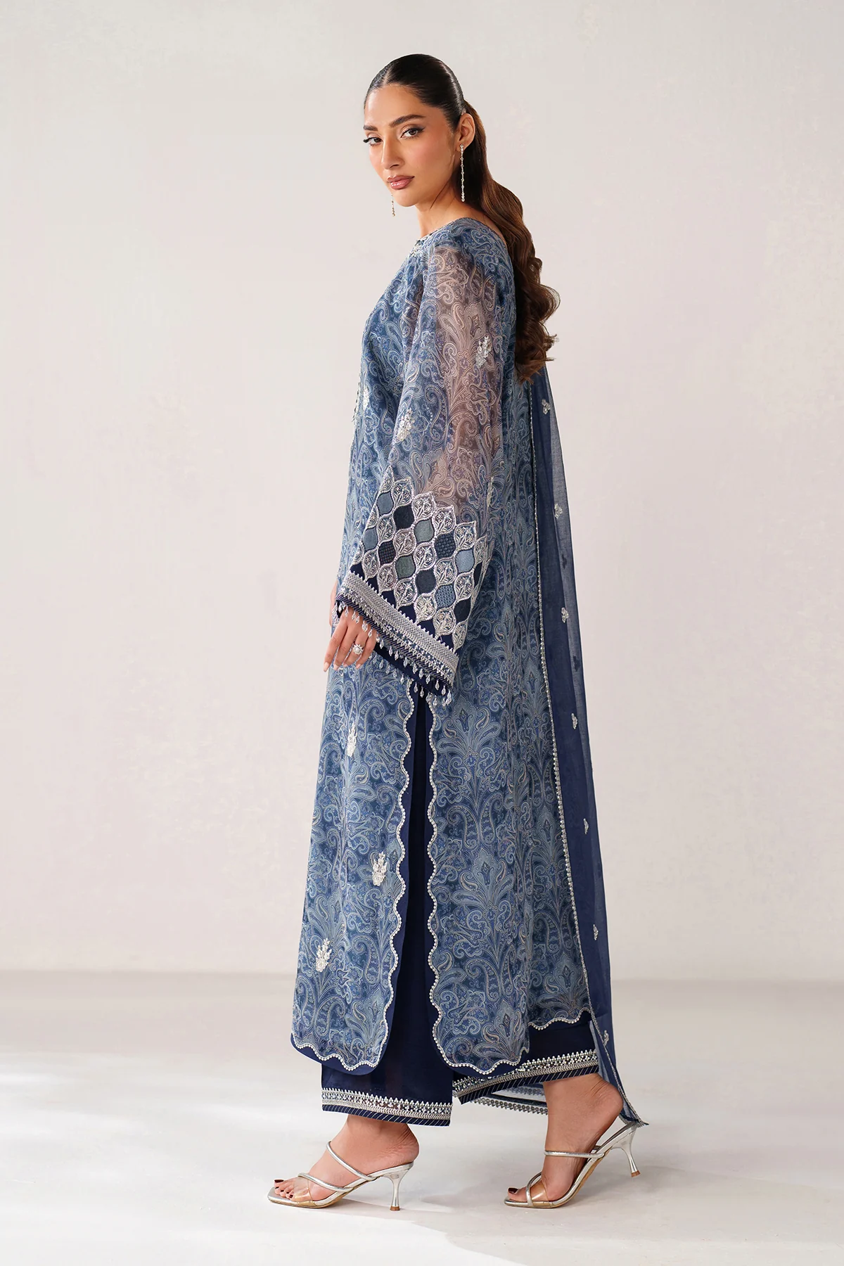 EMBROIDERED CHIFFON SF-4387 - Image 7