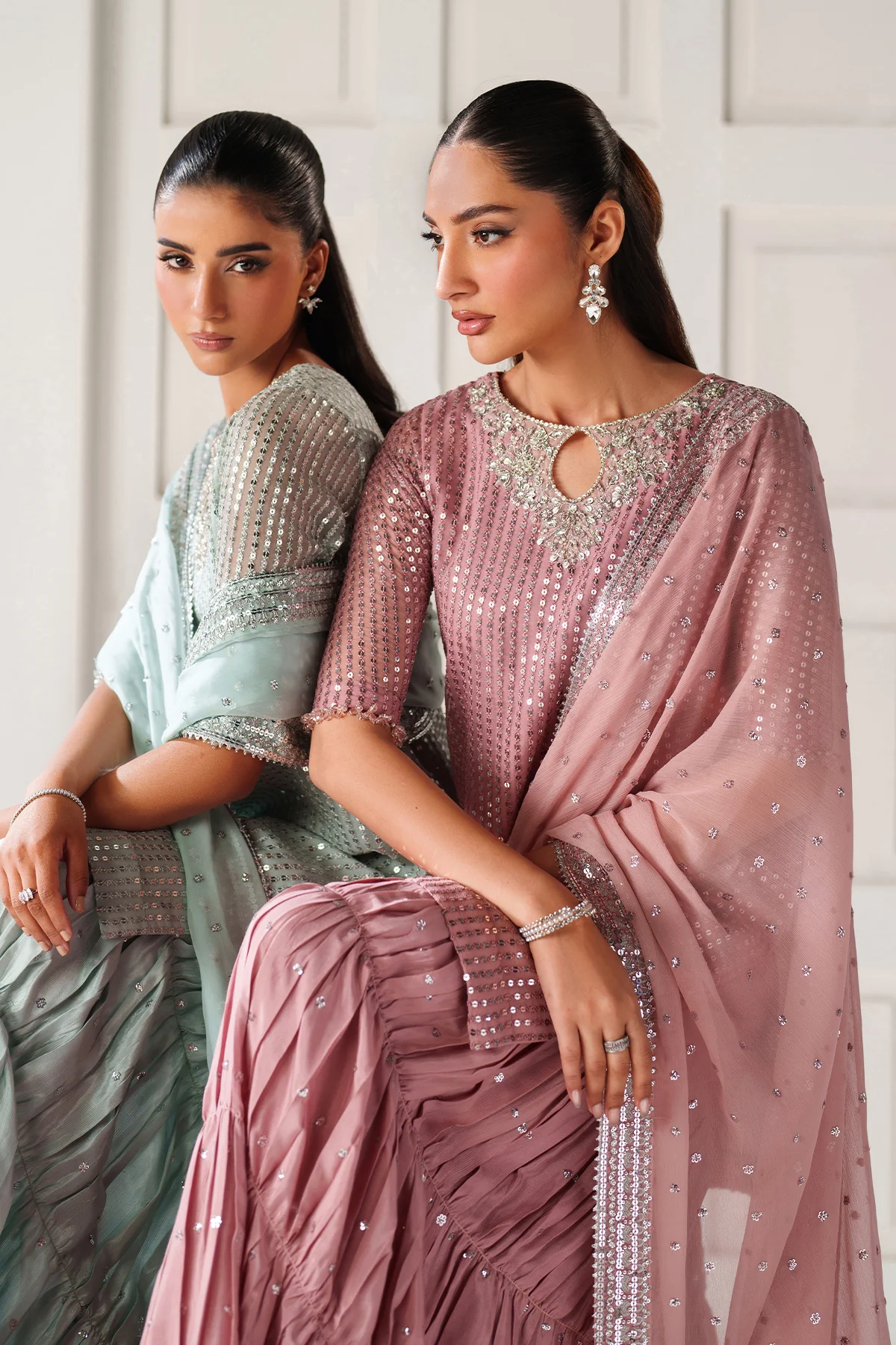 EMBROIDERED CHIFFON SF-4388 - Image 12