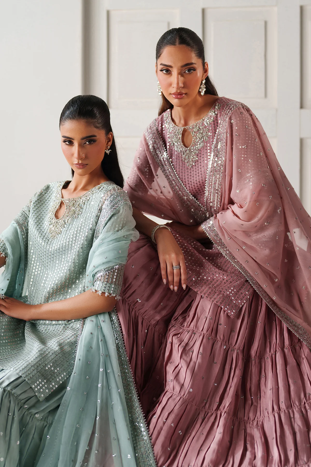 EMBROIDERED CHIFFON SF-4388 - Image 14