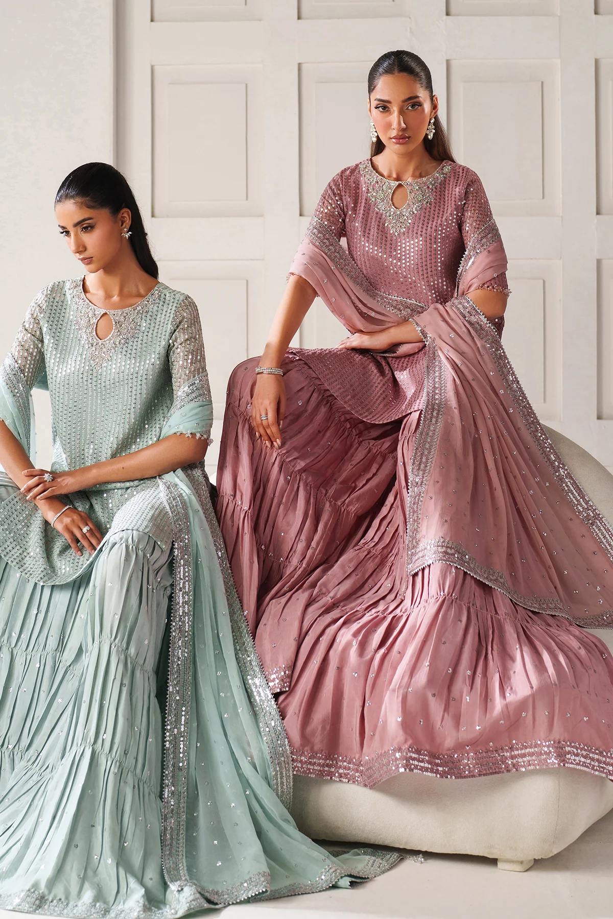 EMBROIDERED CHIFFON SF-4389 - Image 11
