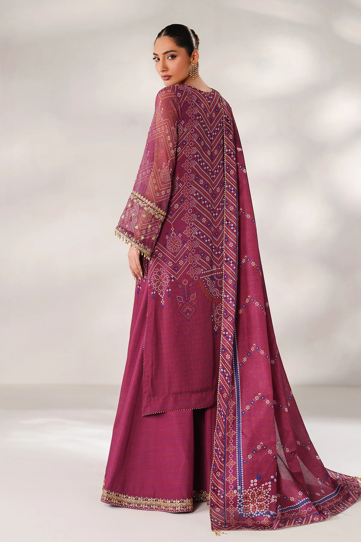EMBROIDERED CHIFFON SF-4390 - Image 2