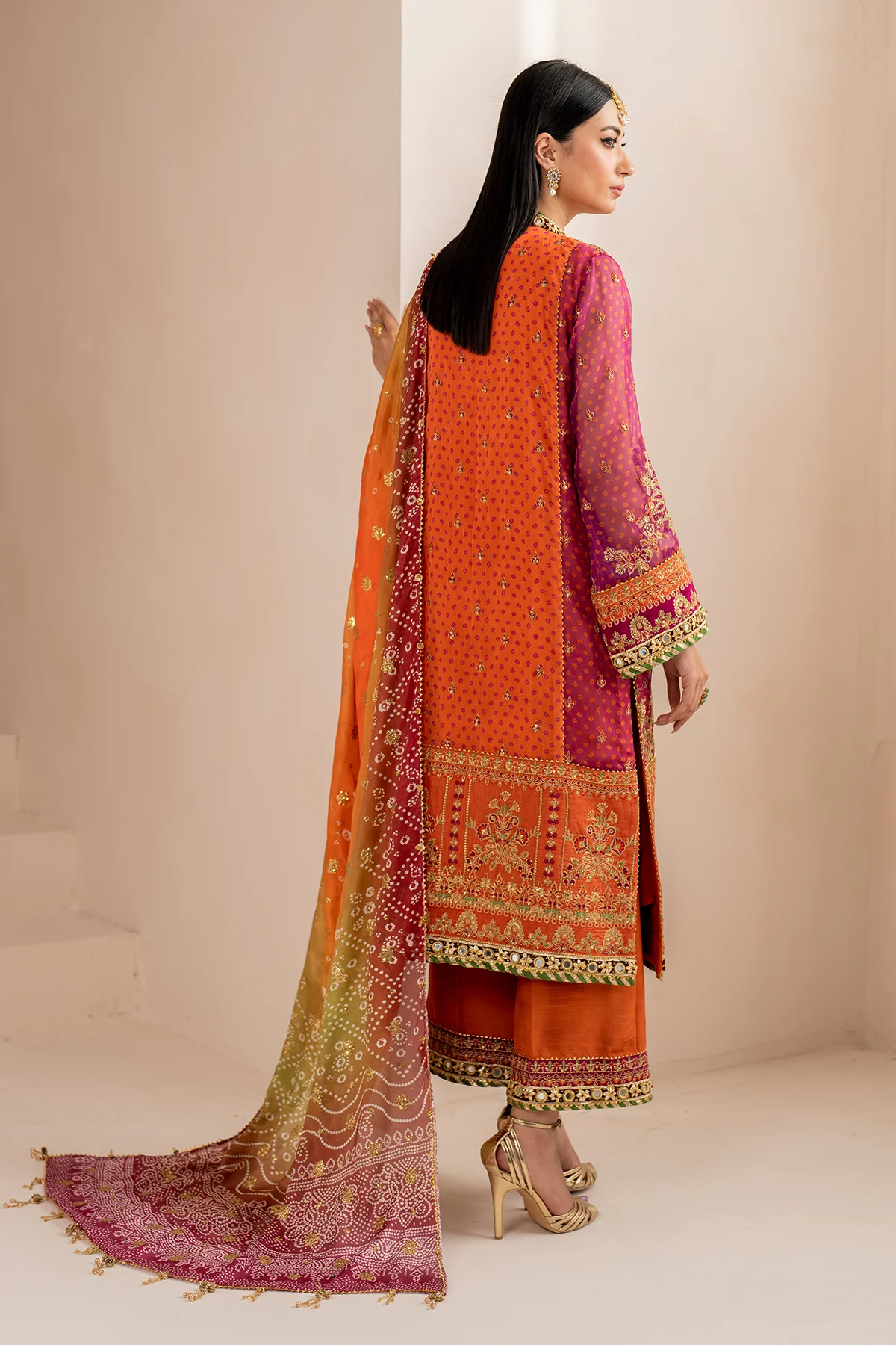 EMBROIDERED CHIFFON UF-706 - Image 2