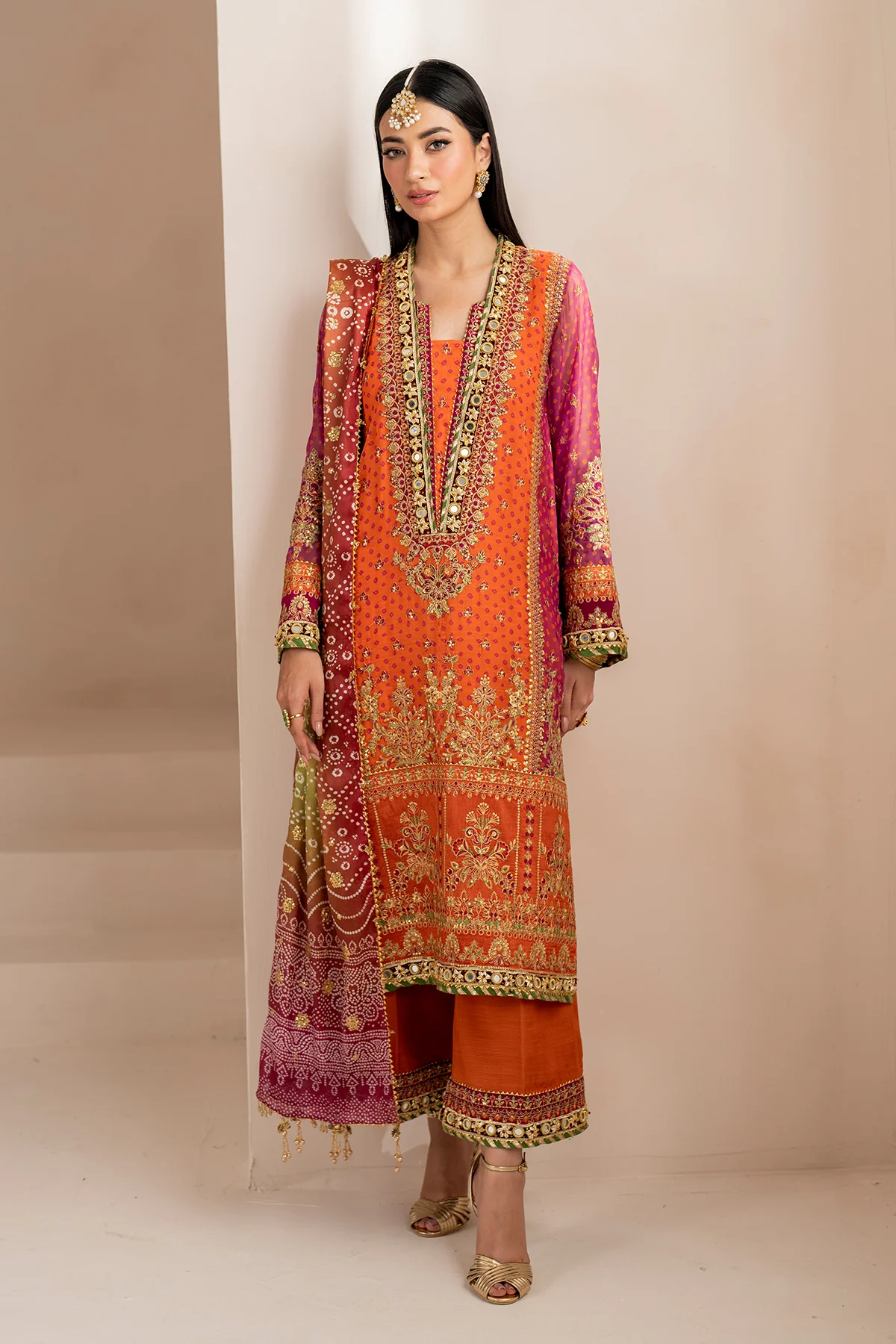 EMBROIDERED CHIFFON UF-706 - Image 4
