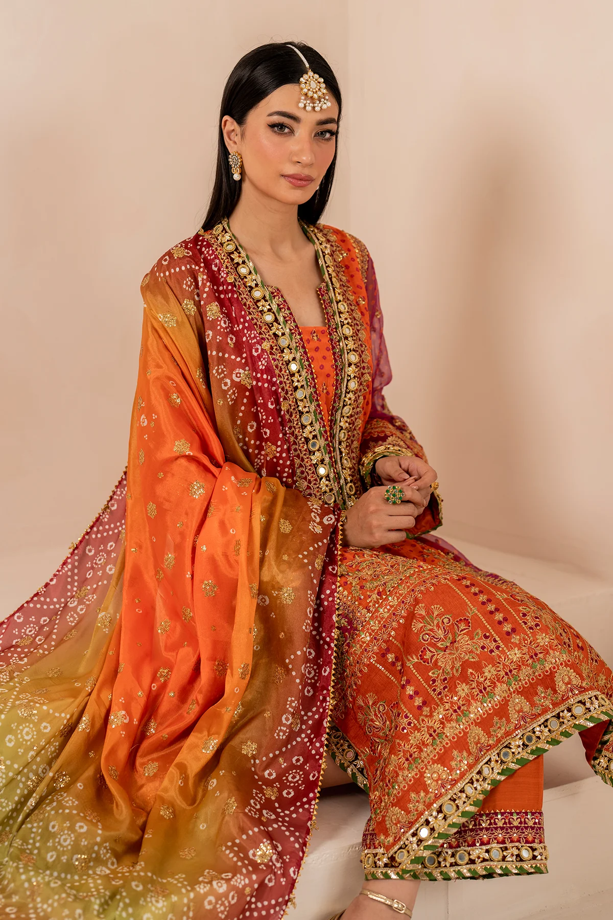 EMBROIDERED CHIFFON UF-706 - Image 5