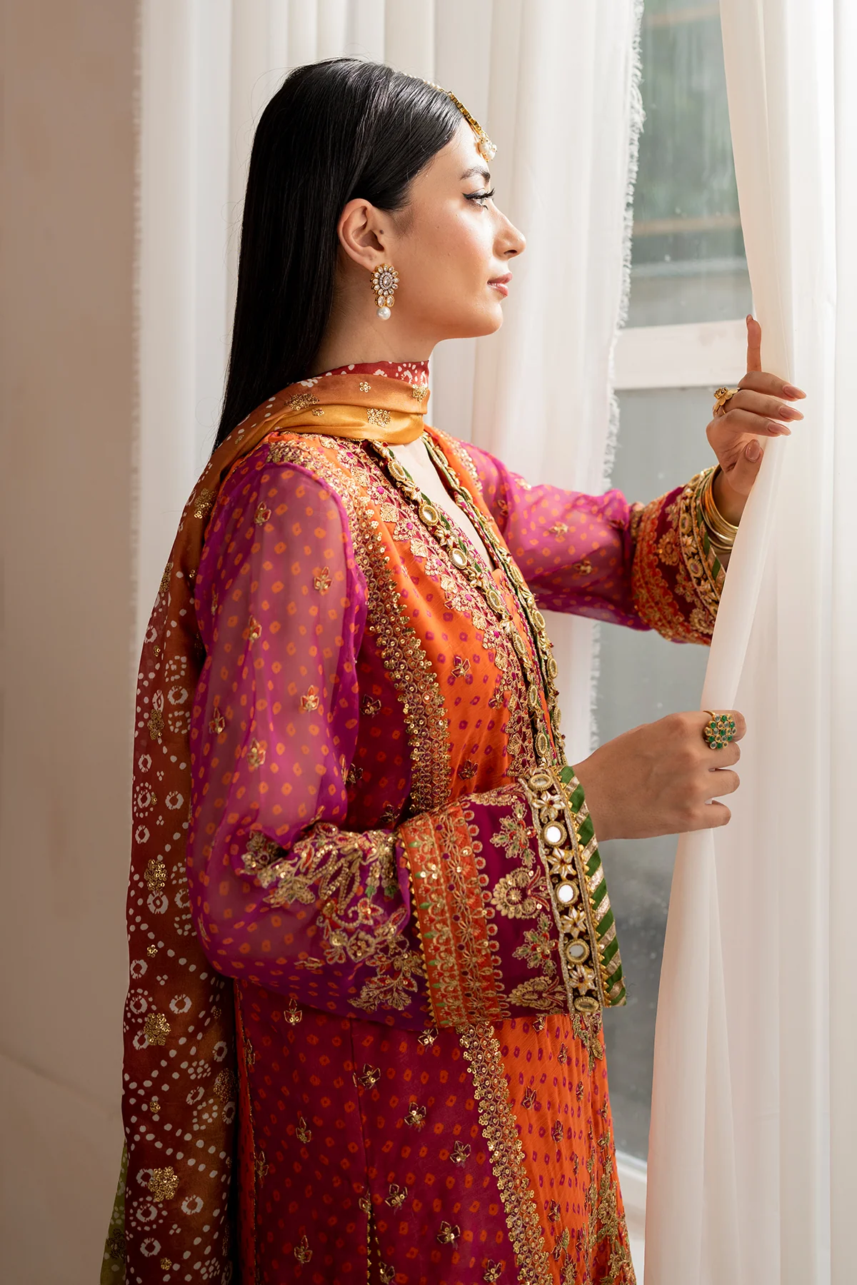 EMBROIDERED CHIFFON UF-706 - Image 6