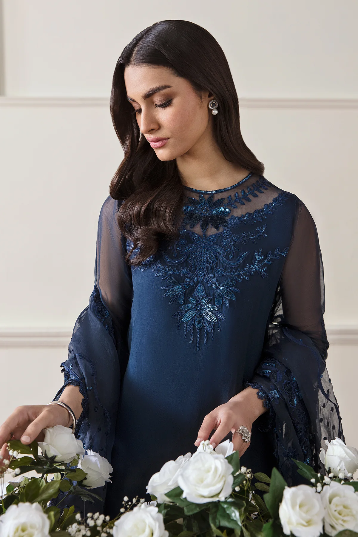 EMBROIDERED CHIFFON UF-292 - Image 4