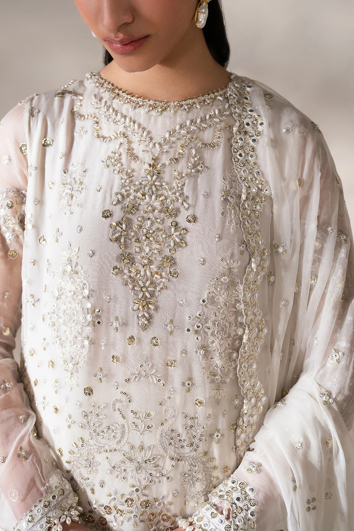 EMBROIDERED CHIFFON UF-4140 - Image 6