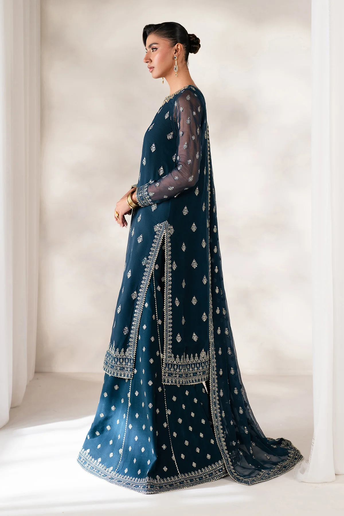 EMBROIDERED CHIFFON UF-4142 - Image 4