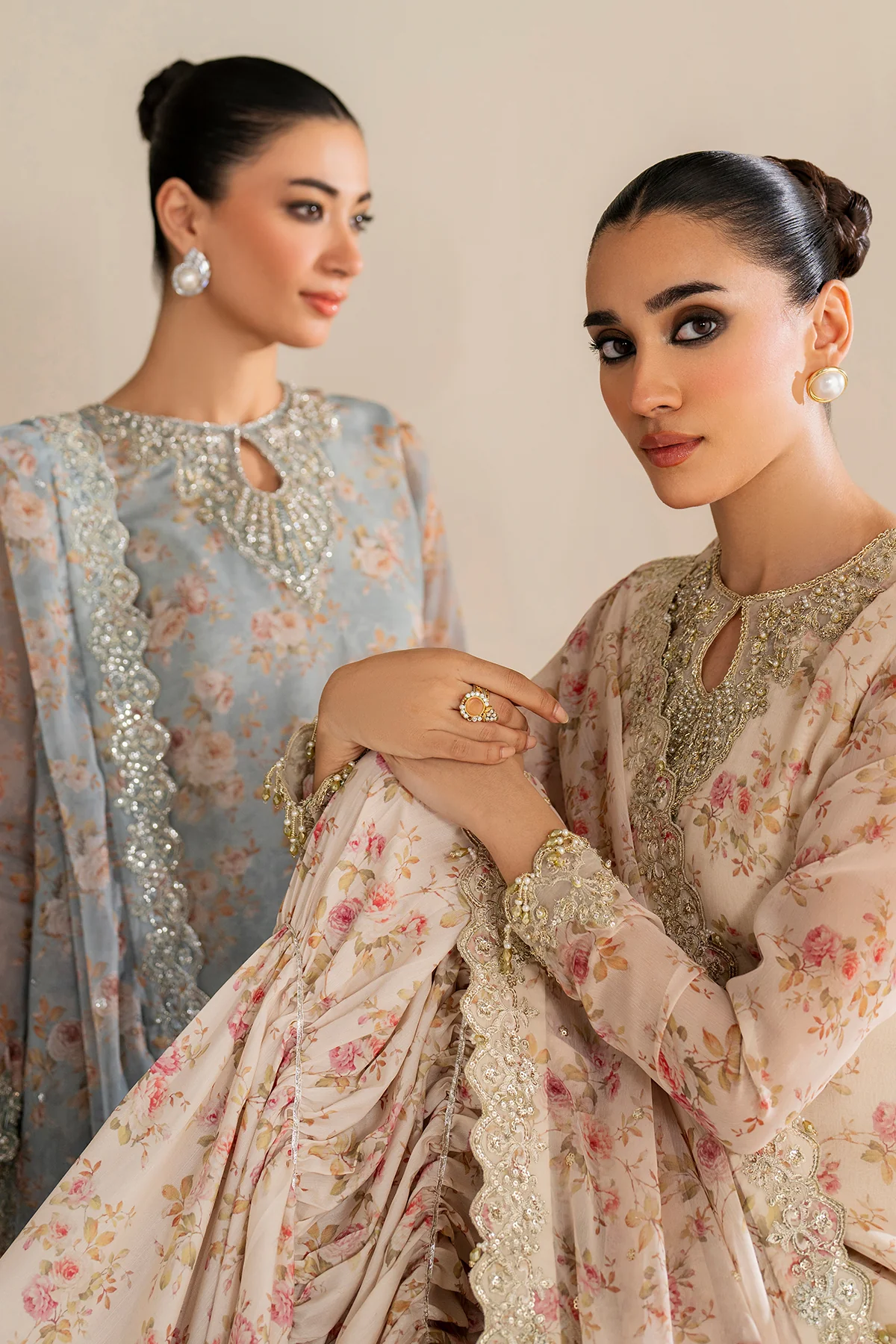 EMBROIDERED CHIFFON UF-4164 - Image 11